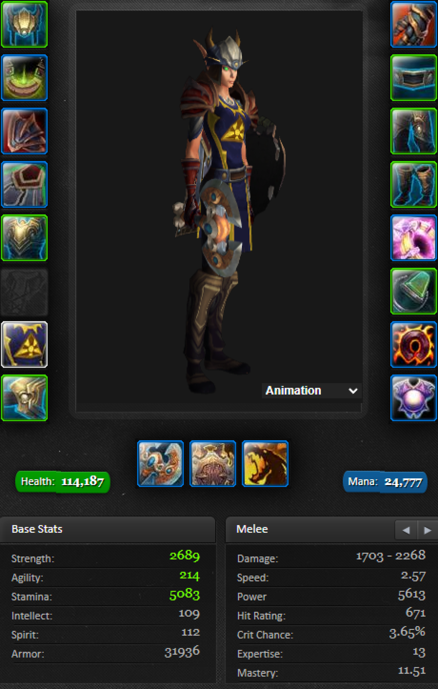 Blood elf female paladin apollo 3