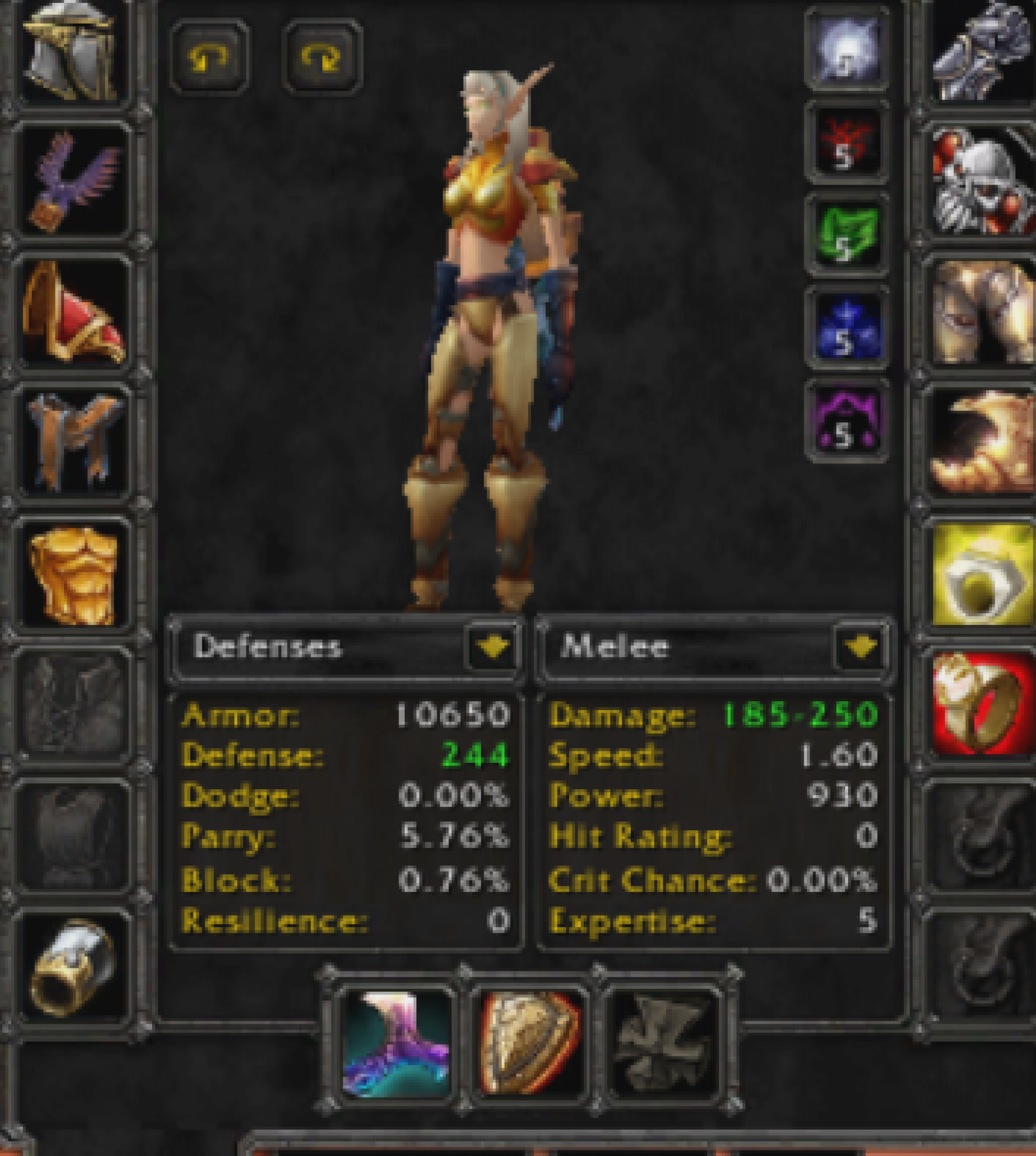 Blood elf female paladin gehennas 4