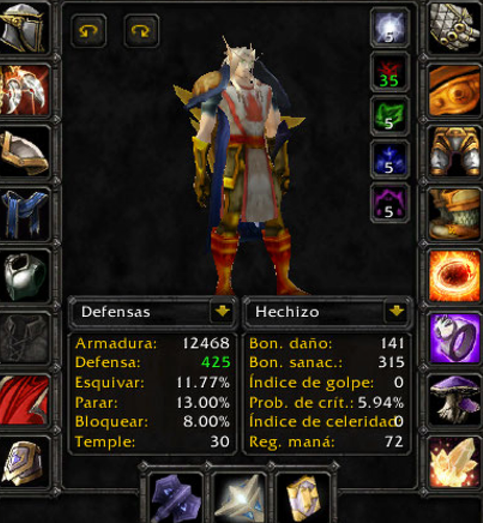 Blood elf male paladin faerlina 2