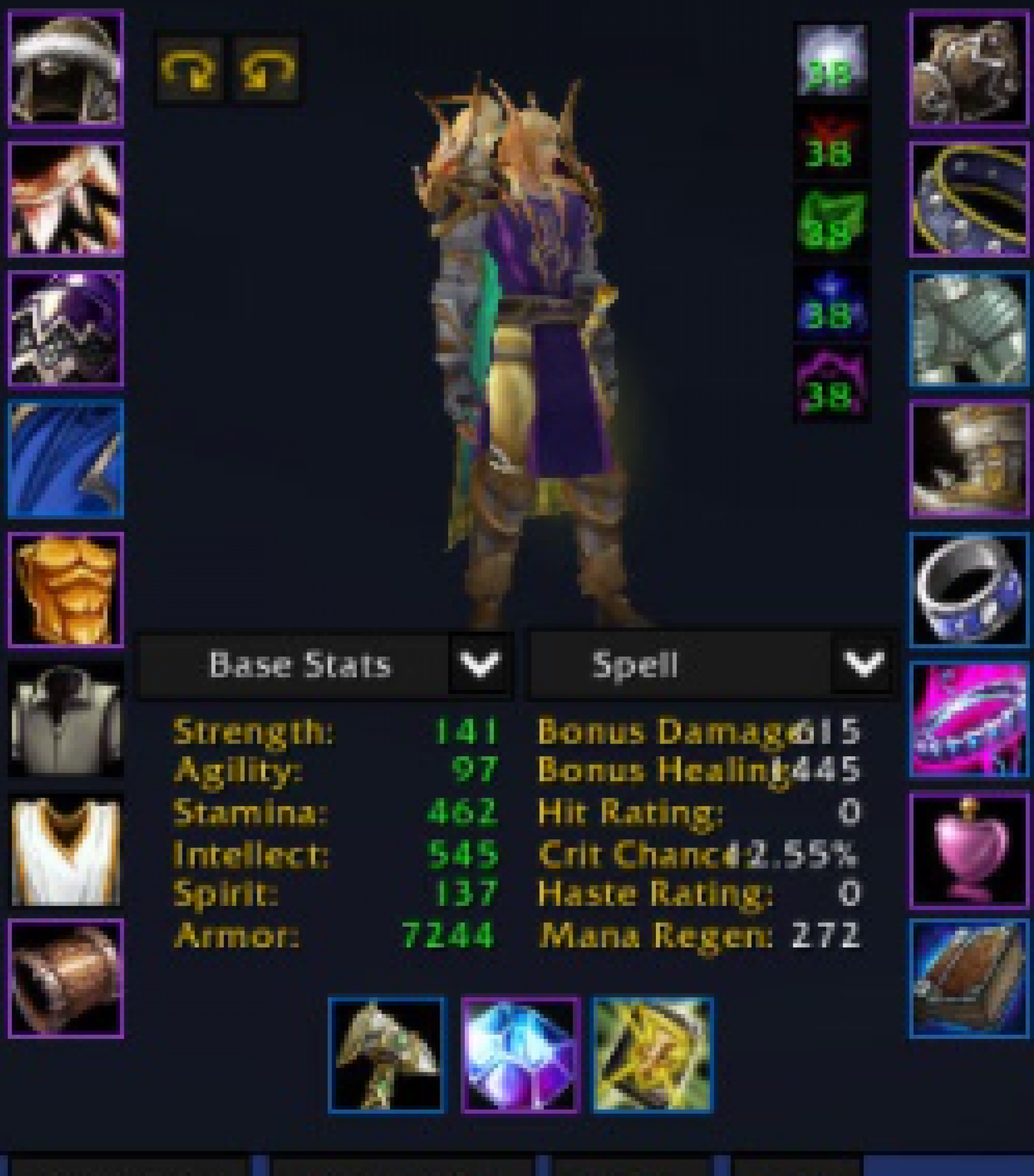 Blood elf male paladin razorgore