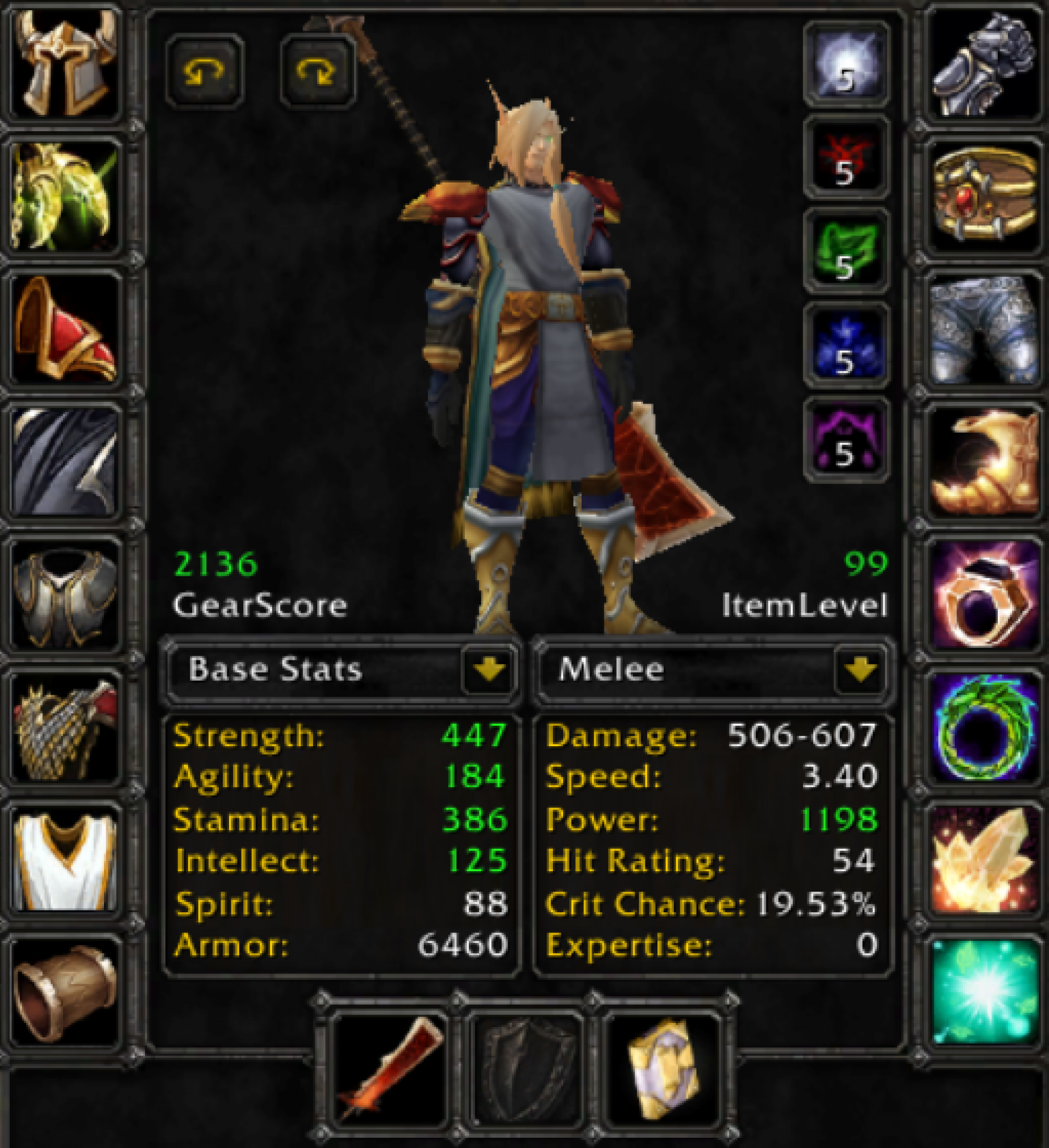 Blood elf male paladin shazzrah