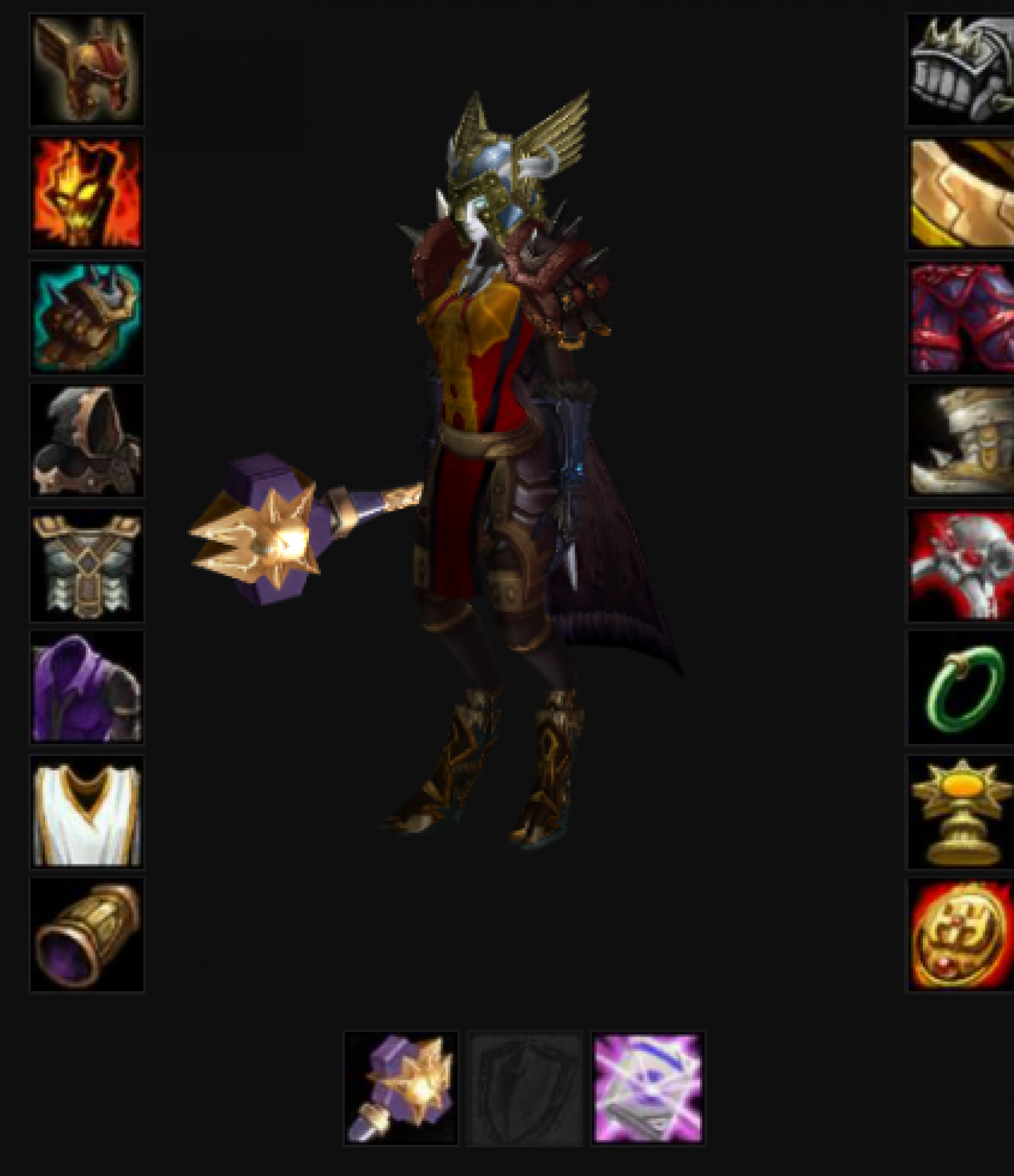 Draenei female paladin frostmourne 2