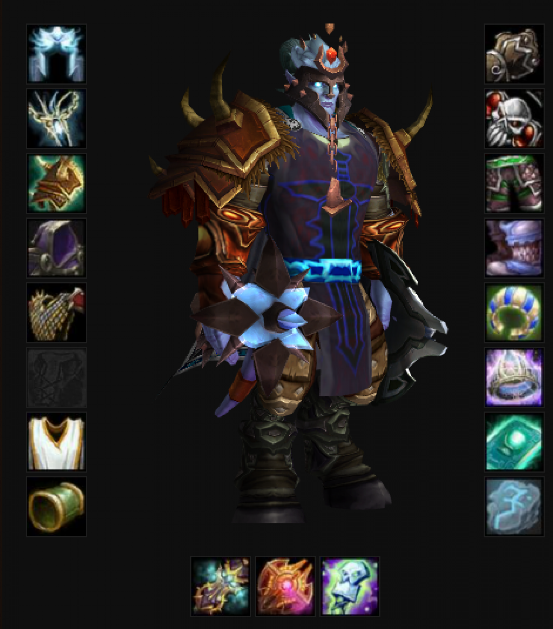 Draenei male shaman Frostmourne