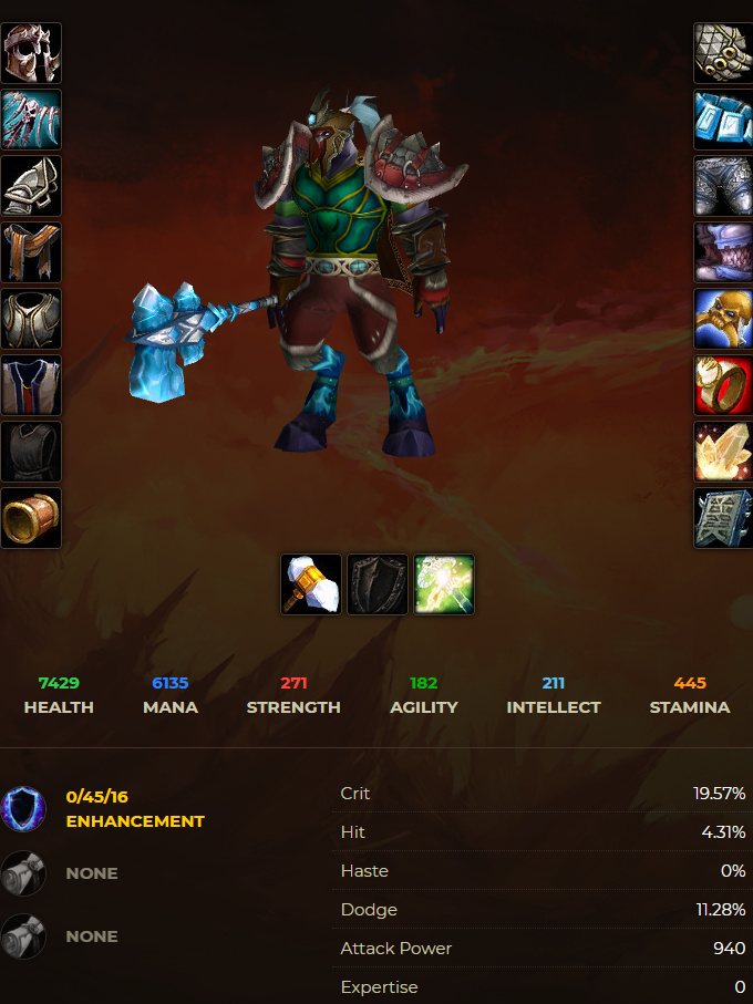 Draenei male shaman windrunner
