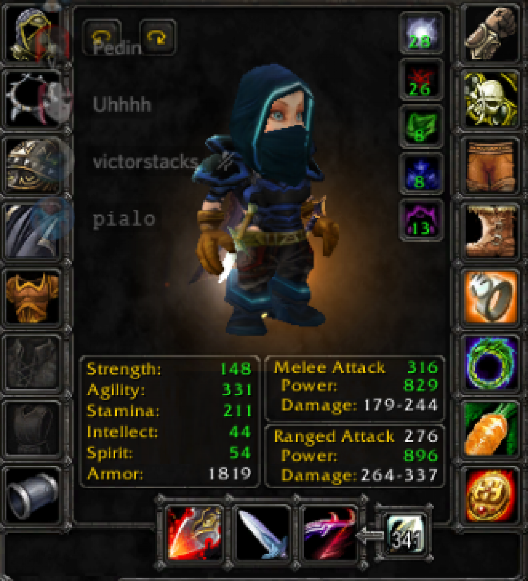 Gnome female rogue faerlina 2