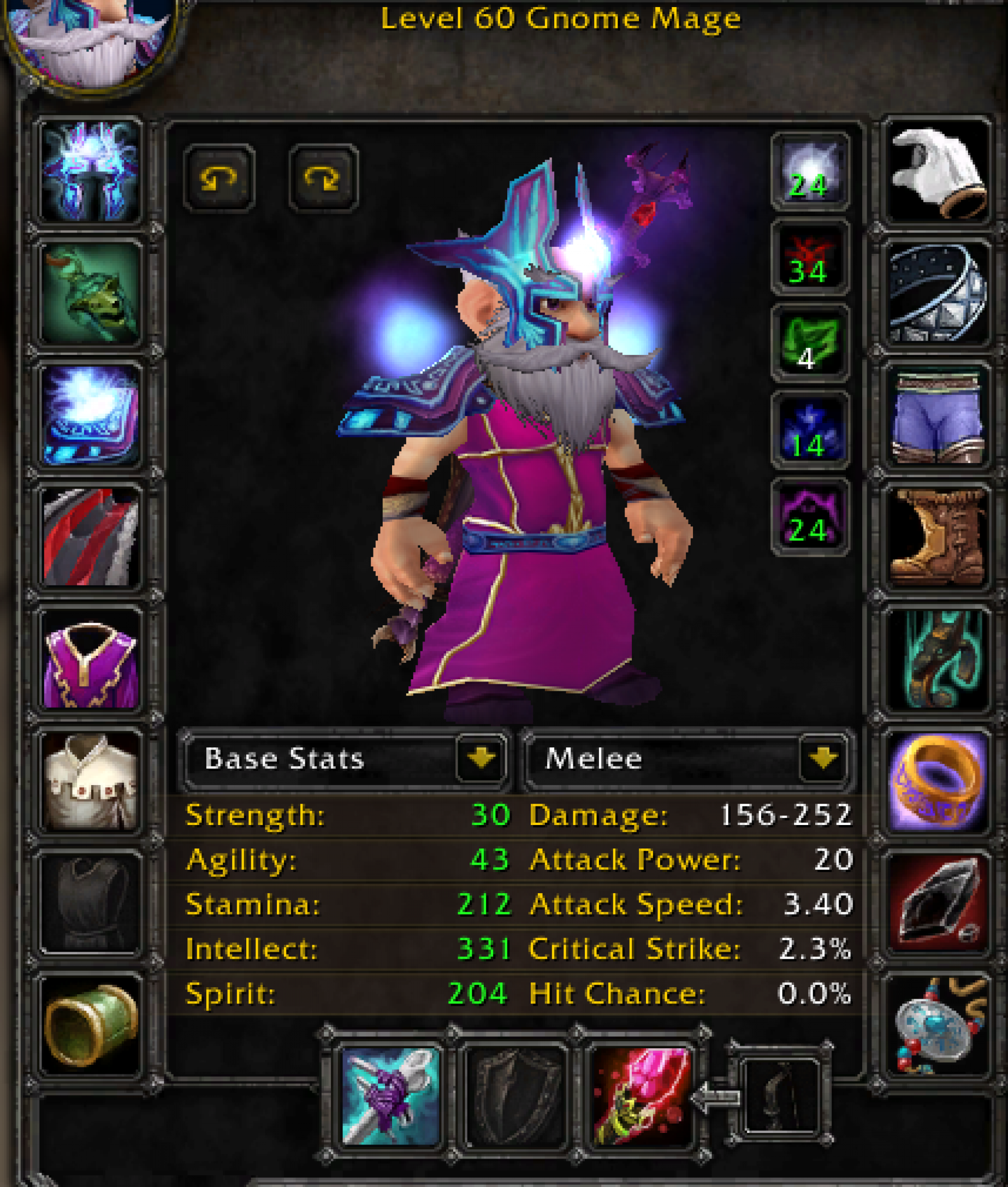 Gnome male mage sulfuron