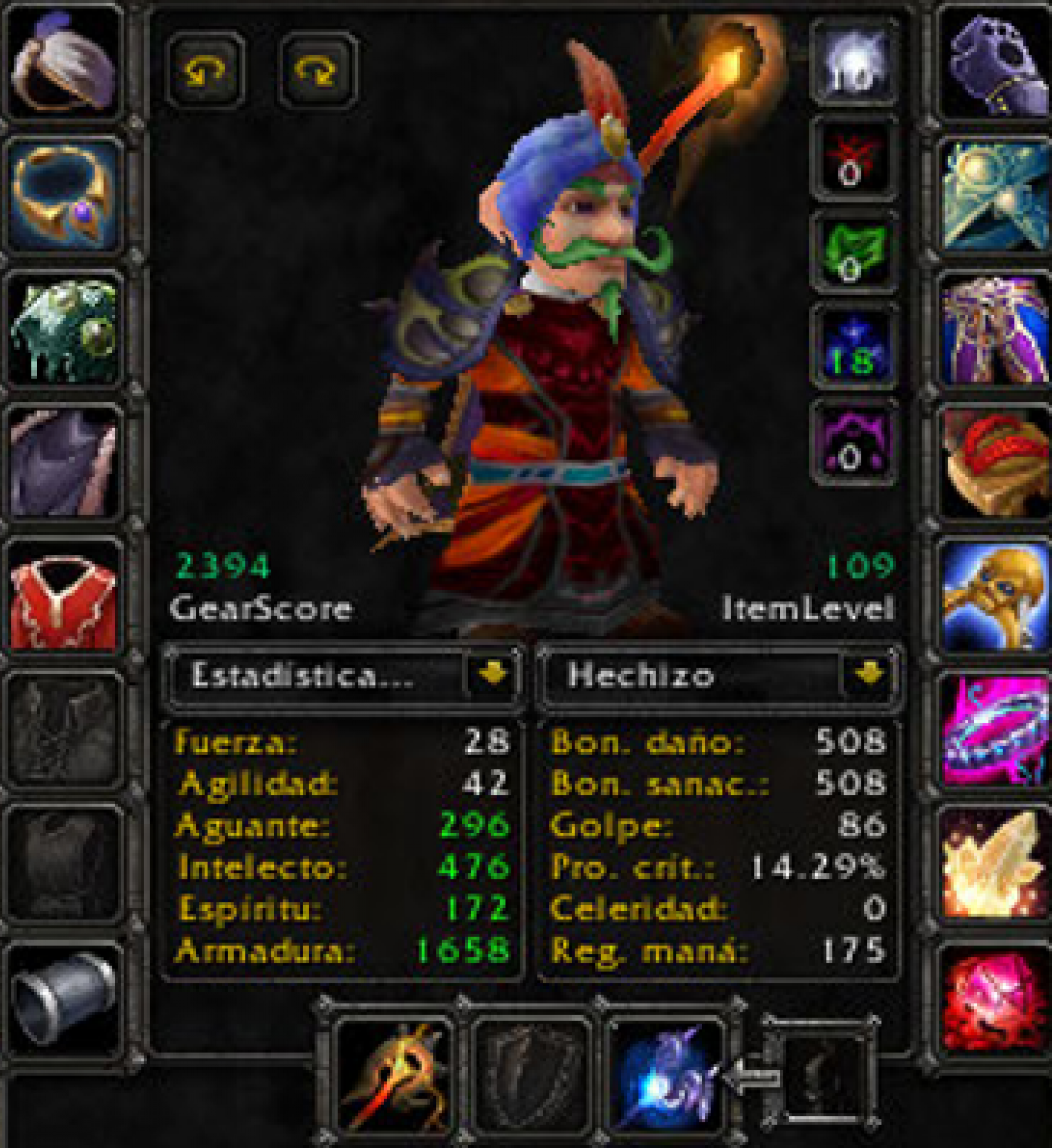 Gnome male mage whitemane 2