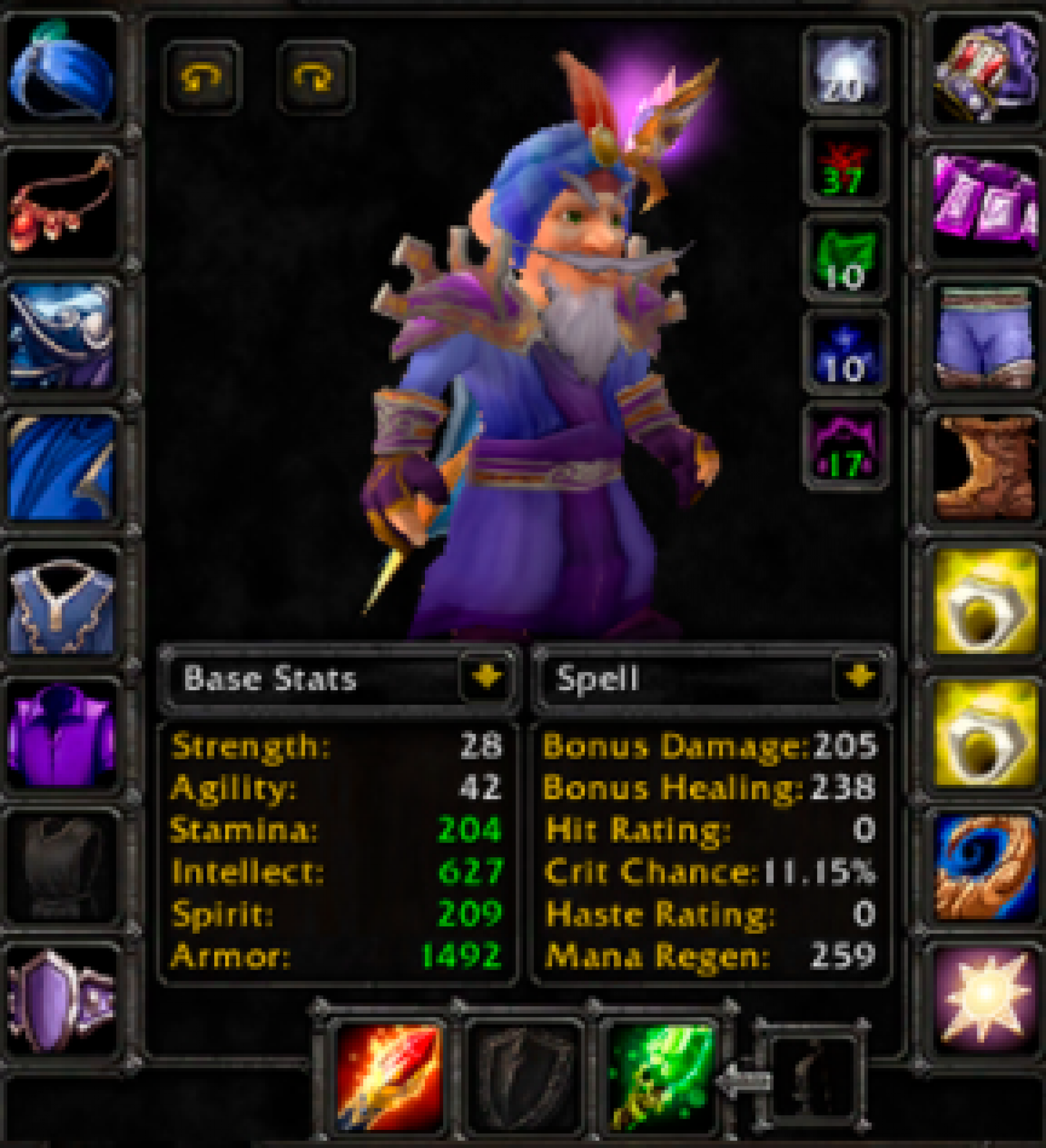 Gnome male mage whitemane 3