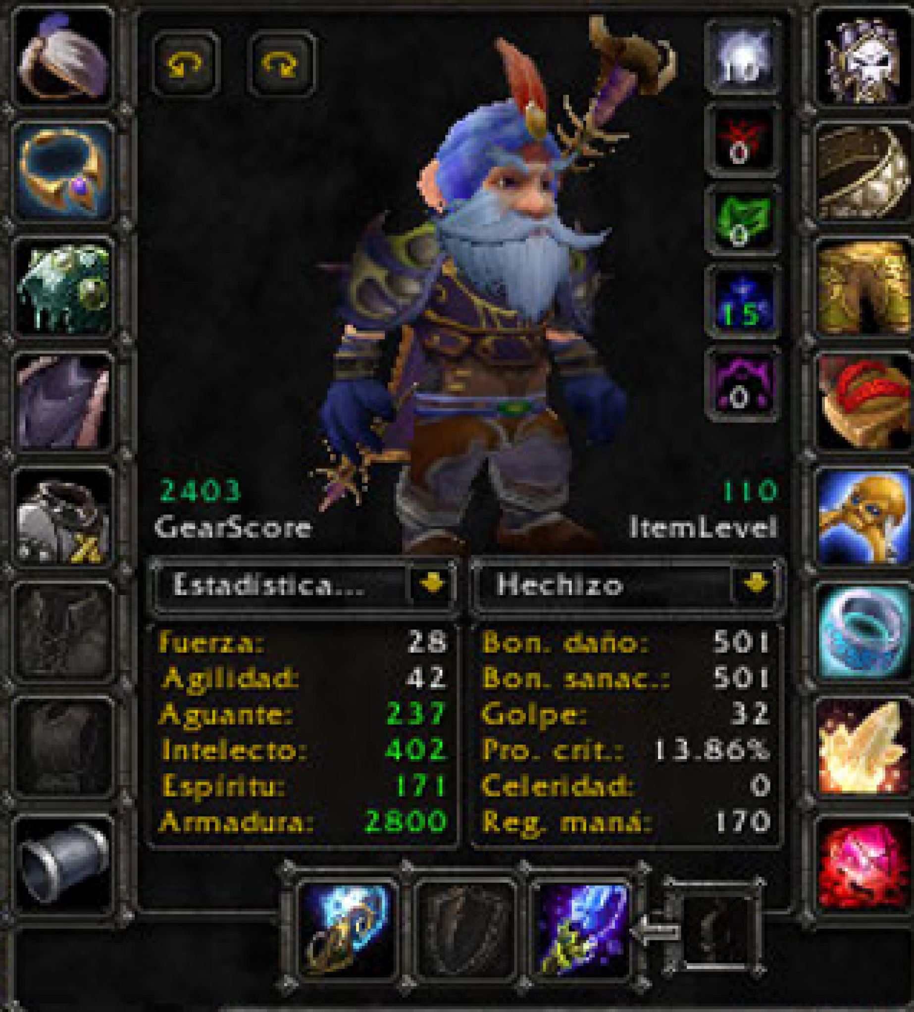 Gnome male mage whitemane 5