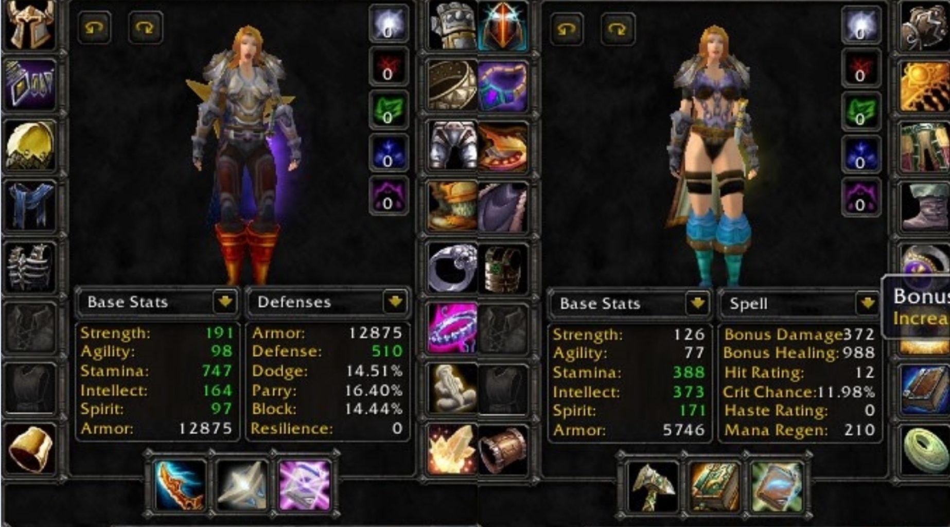 Human female paladin benediction 2