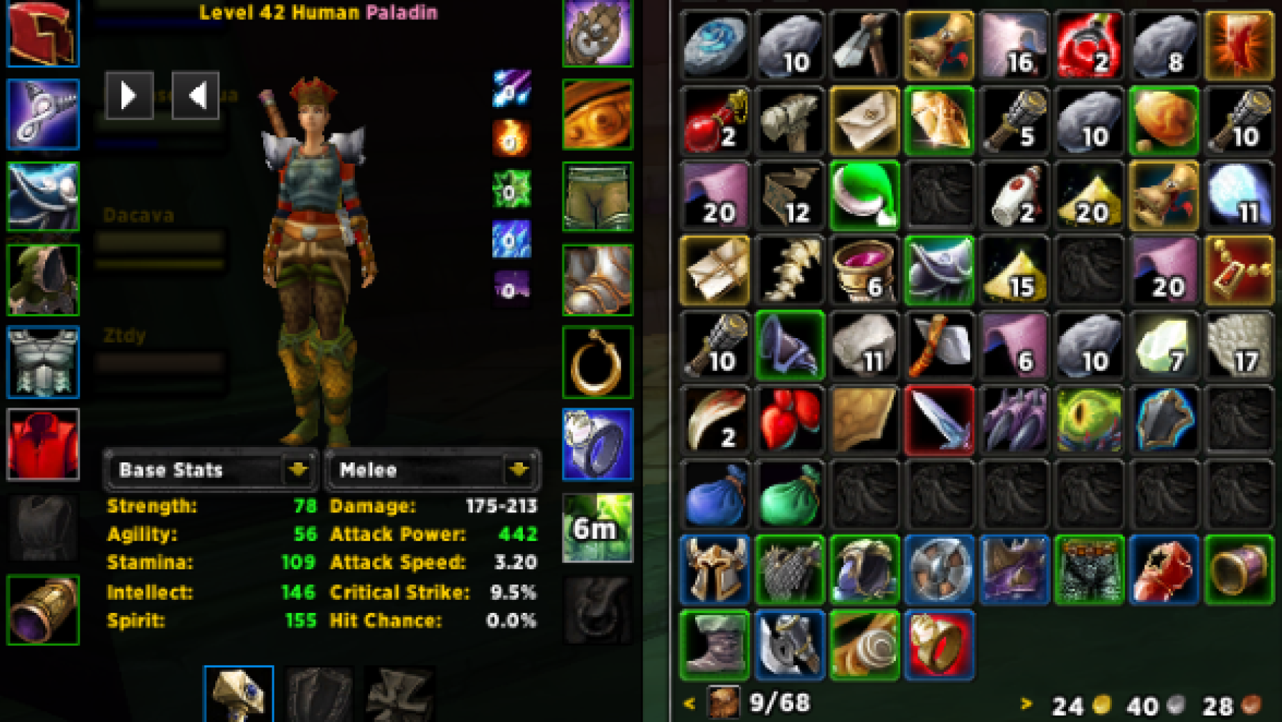 Human female paladin dreadnaught 2