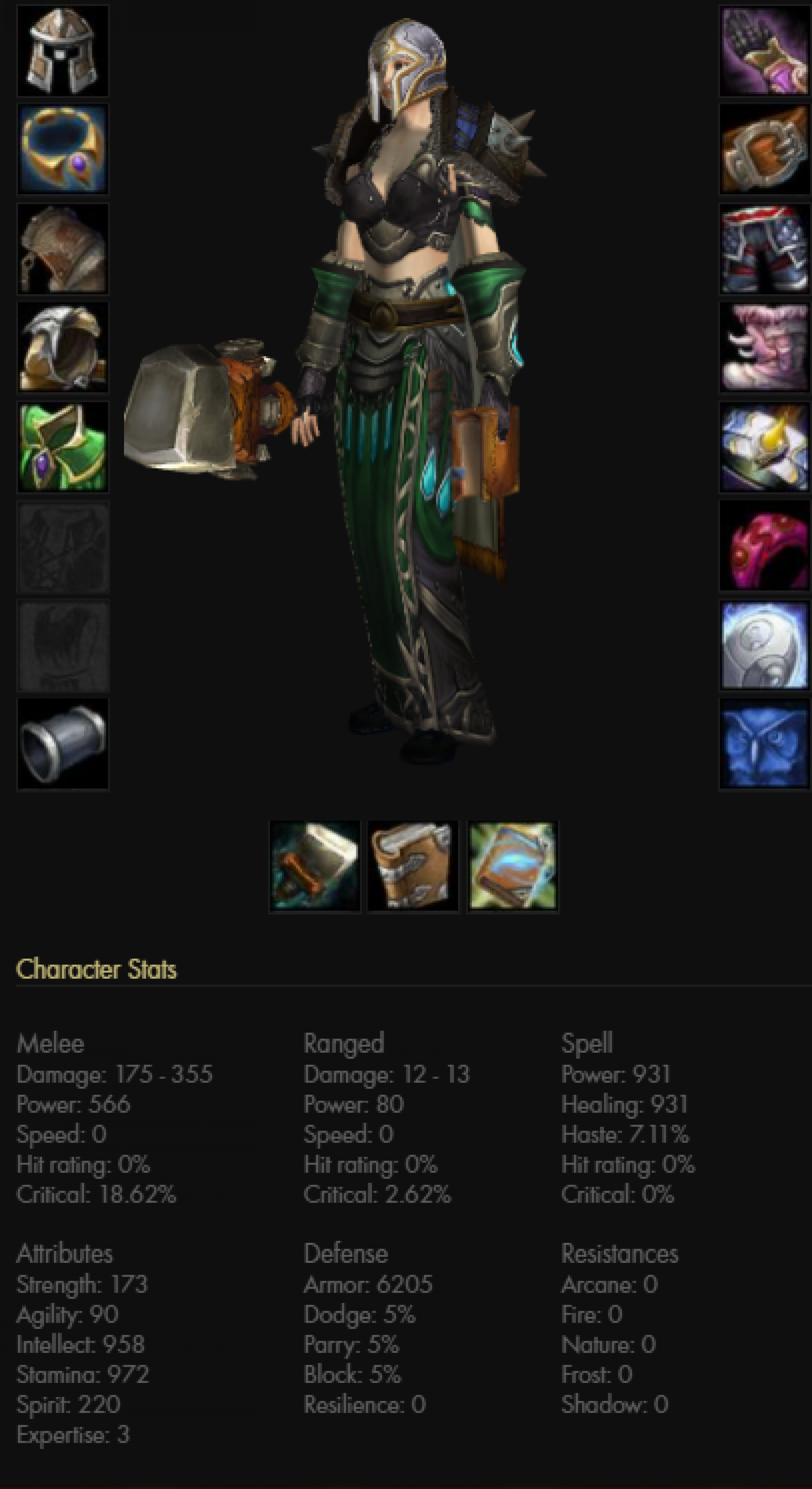 Human female paladin frostmourne 3
