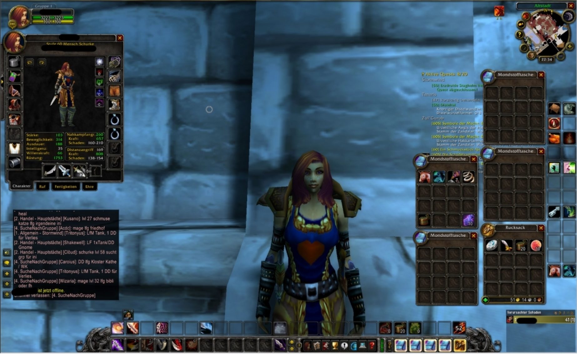 Human female rogue everlook
