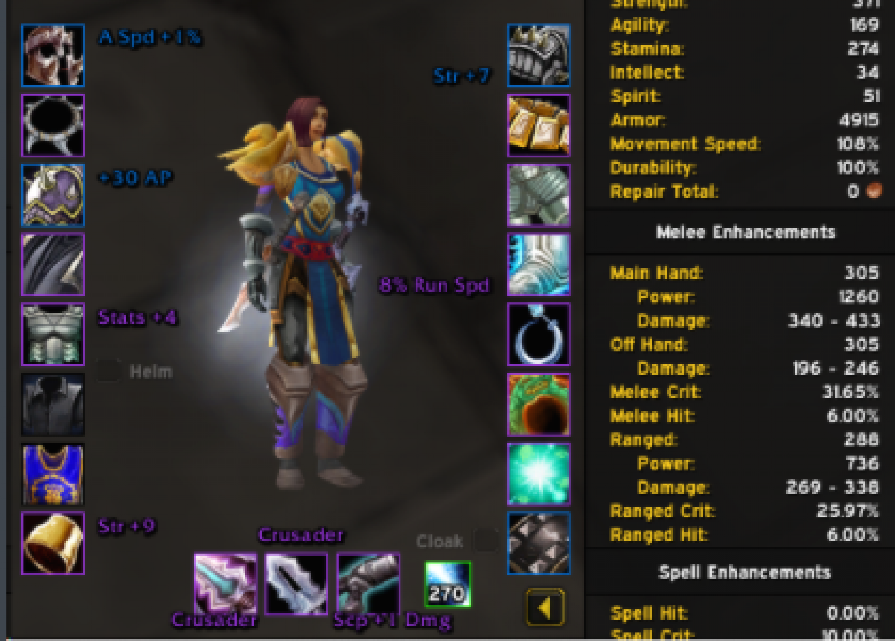 Human female warrior golemagg 2