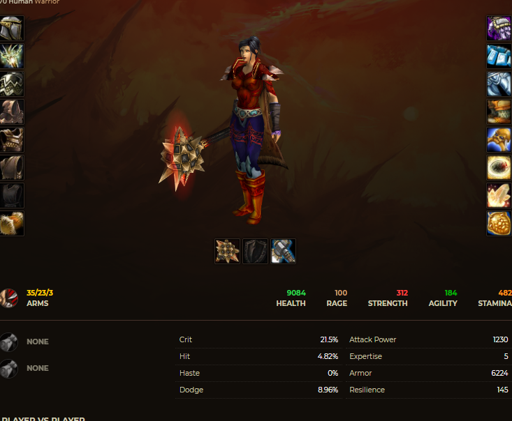 Human female warrior windrunner 2