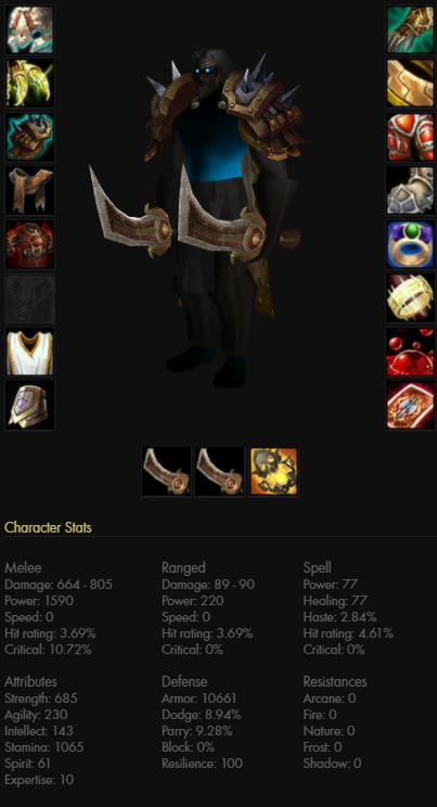 Human male dk frostmourne 2