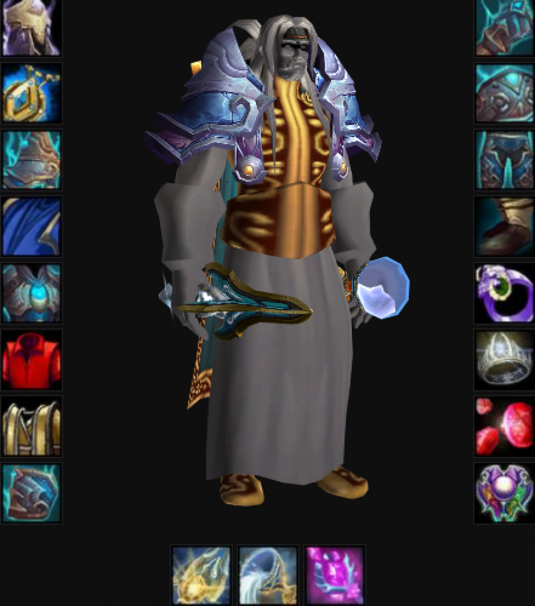 Human male mage Frostmourne