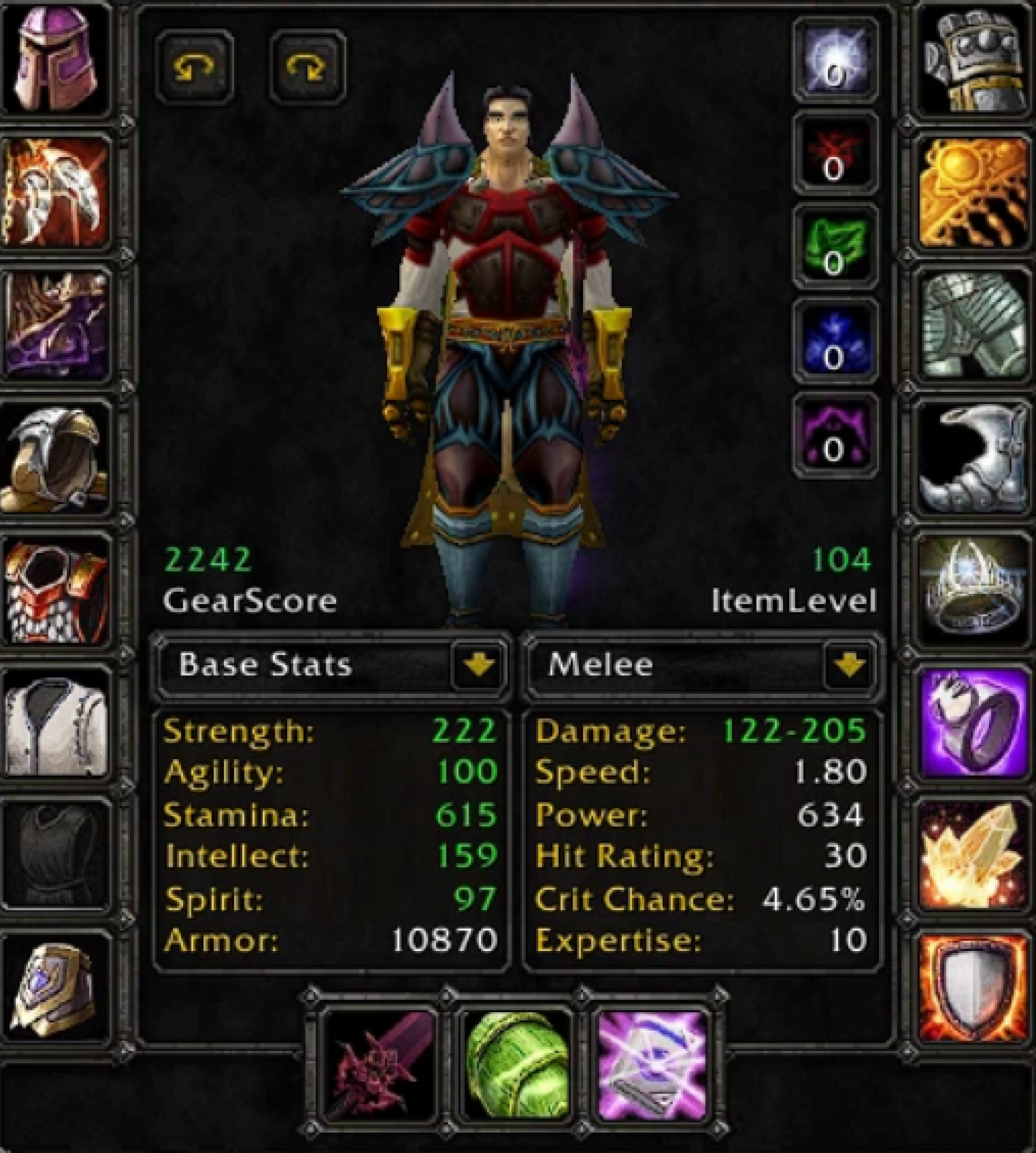 Human male paladin razorfen