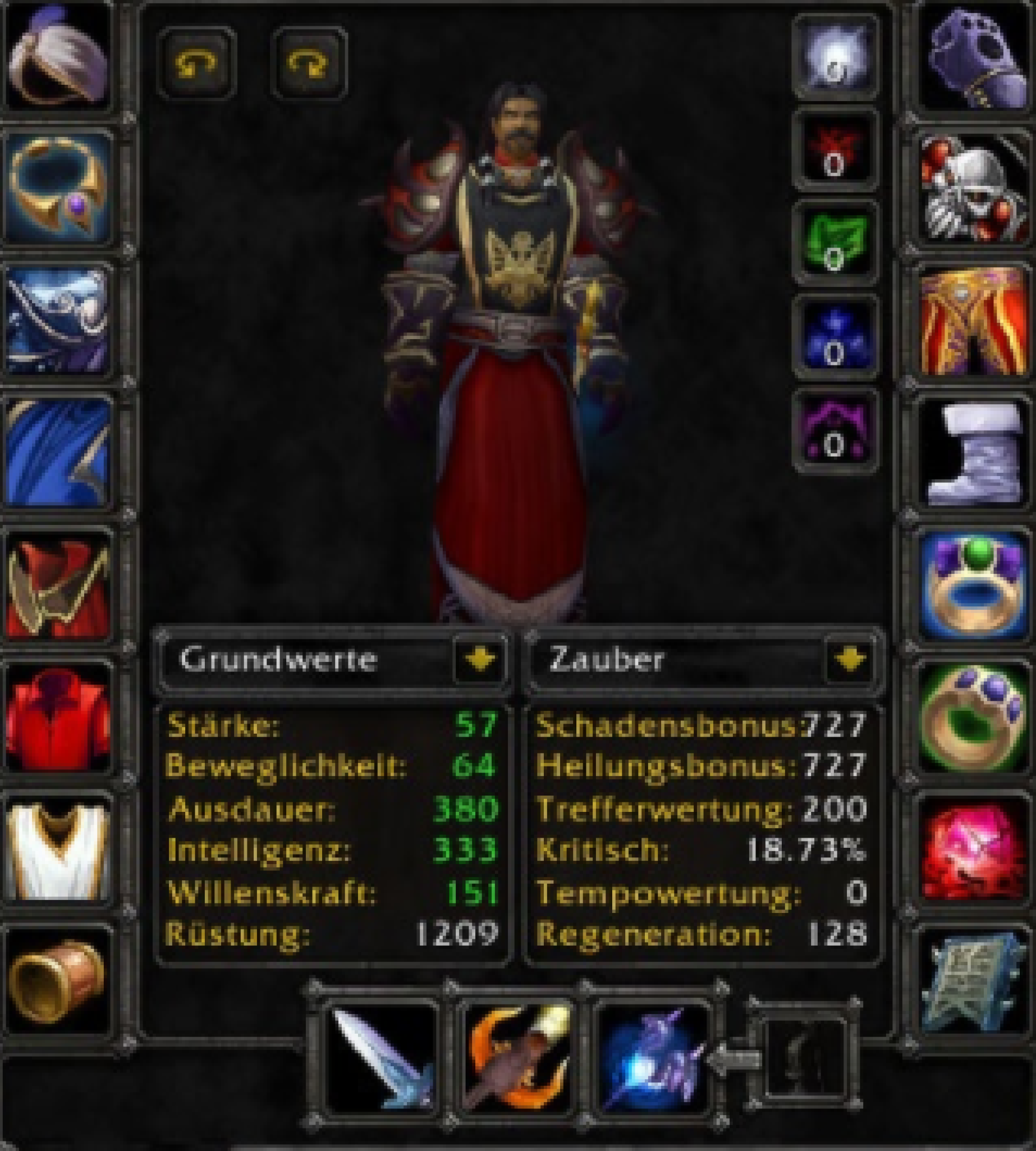 Human male warlock everlook