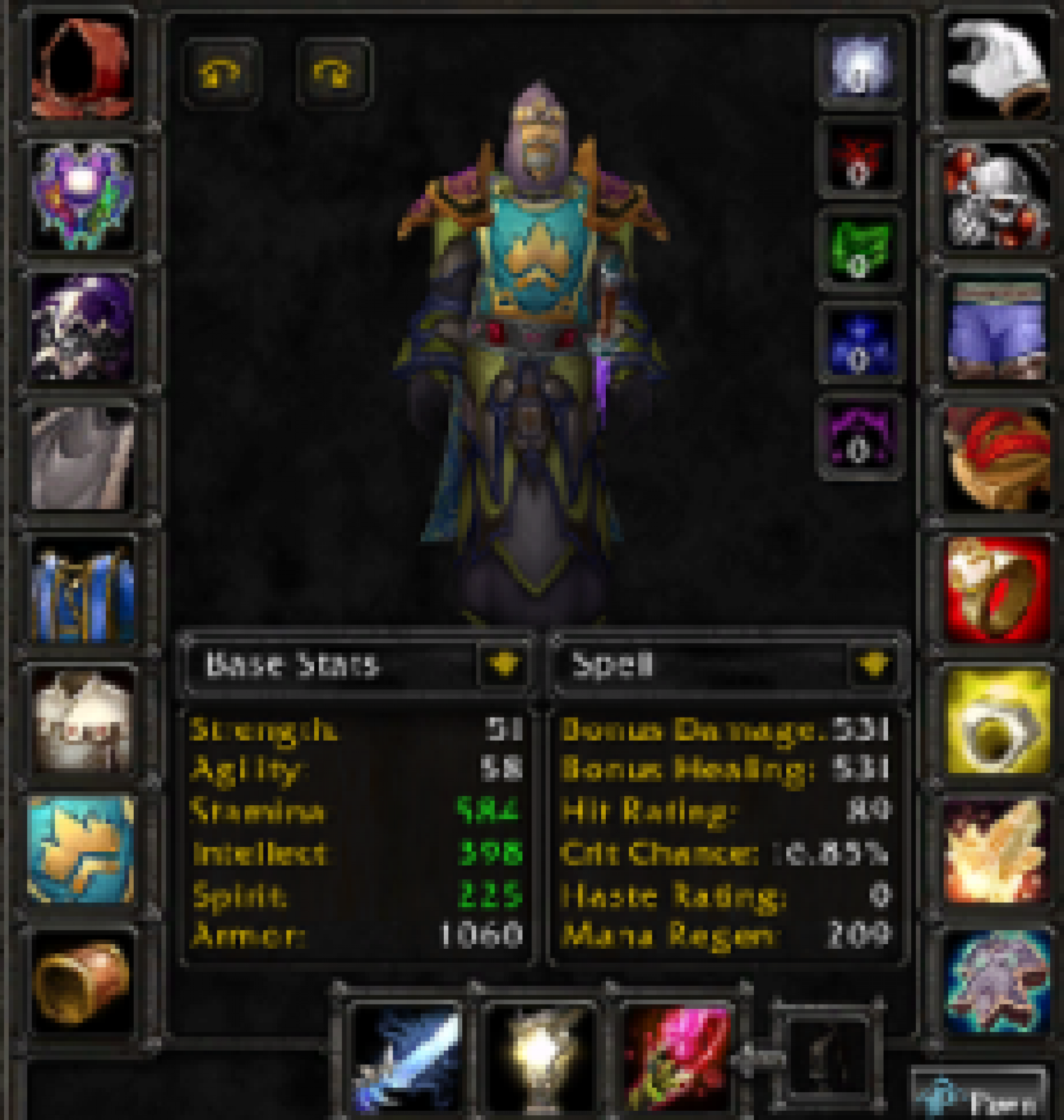 Human male warlock mograine 2
