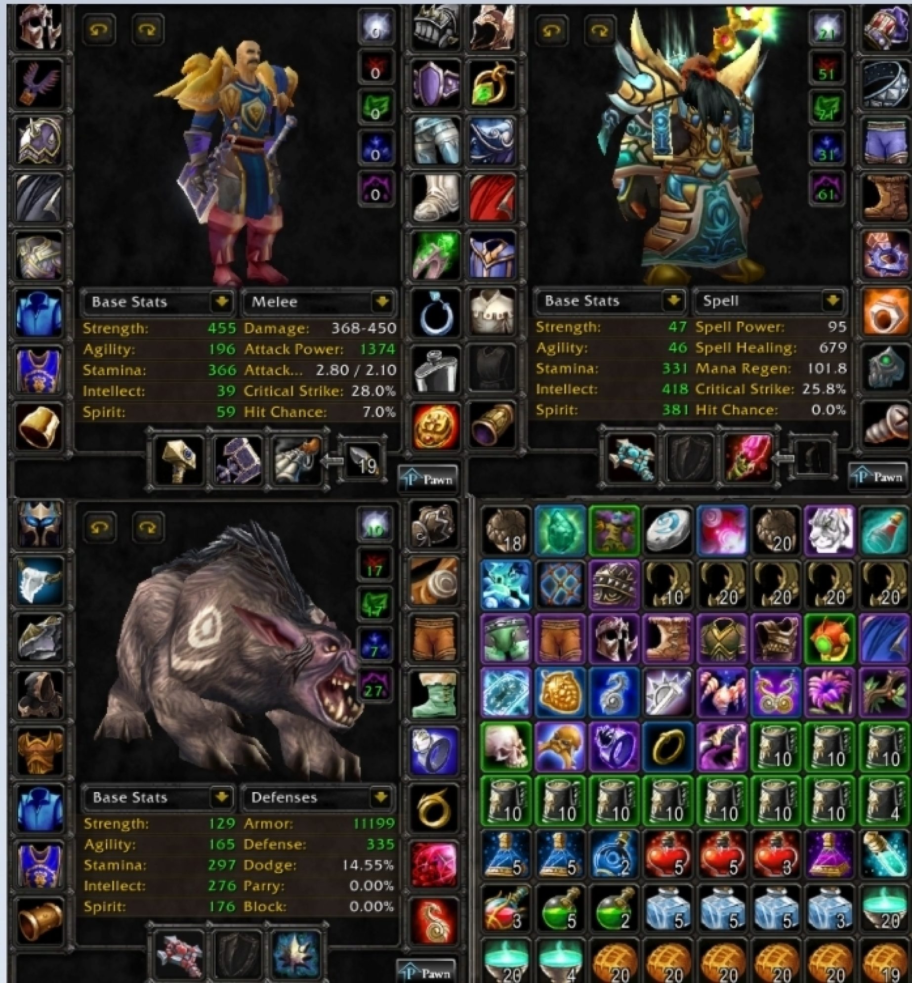 Human male warrior earthshaker
