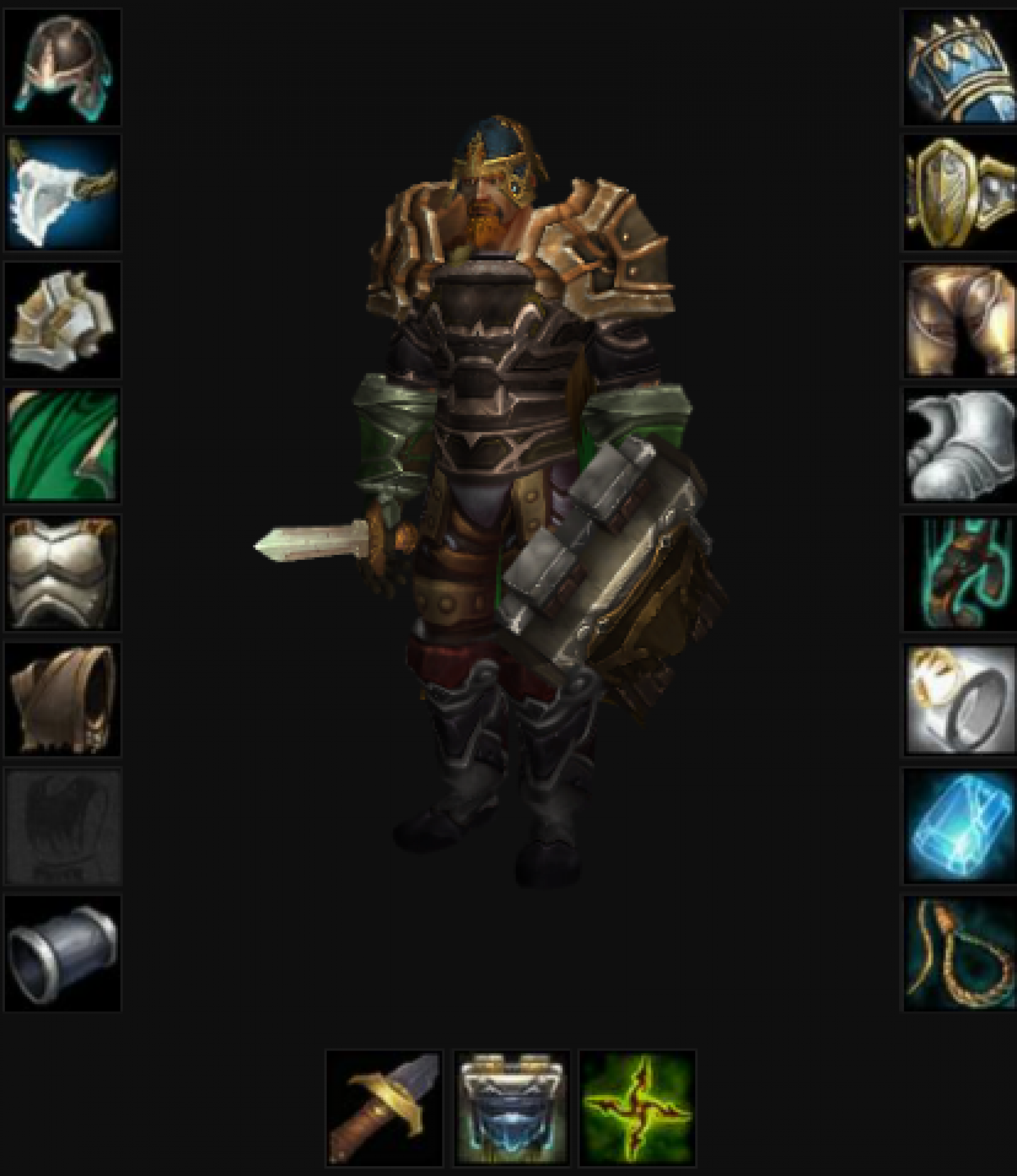 Human male warrior frostmourne 2
