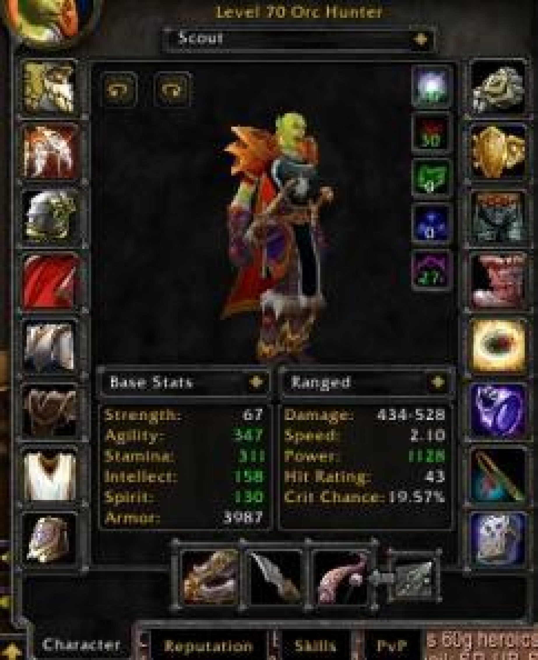 Orc female hunter faerlina 3