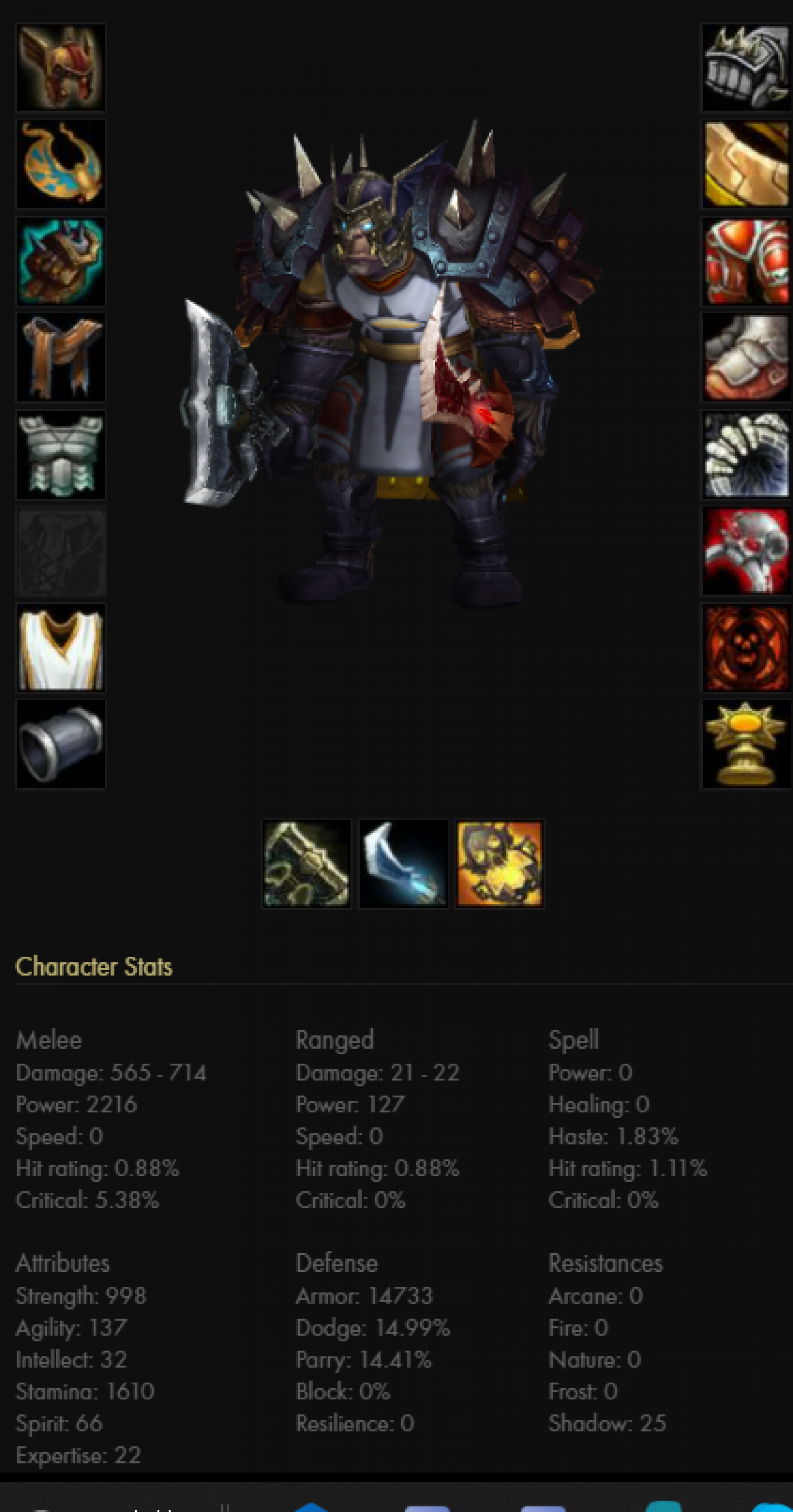 Orc male DK frostmourne