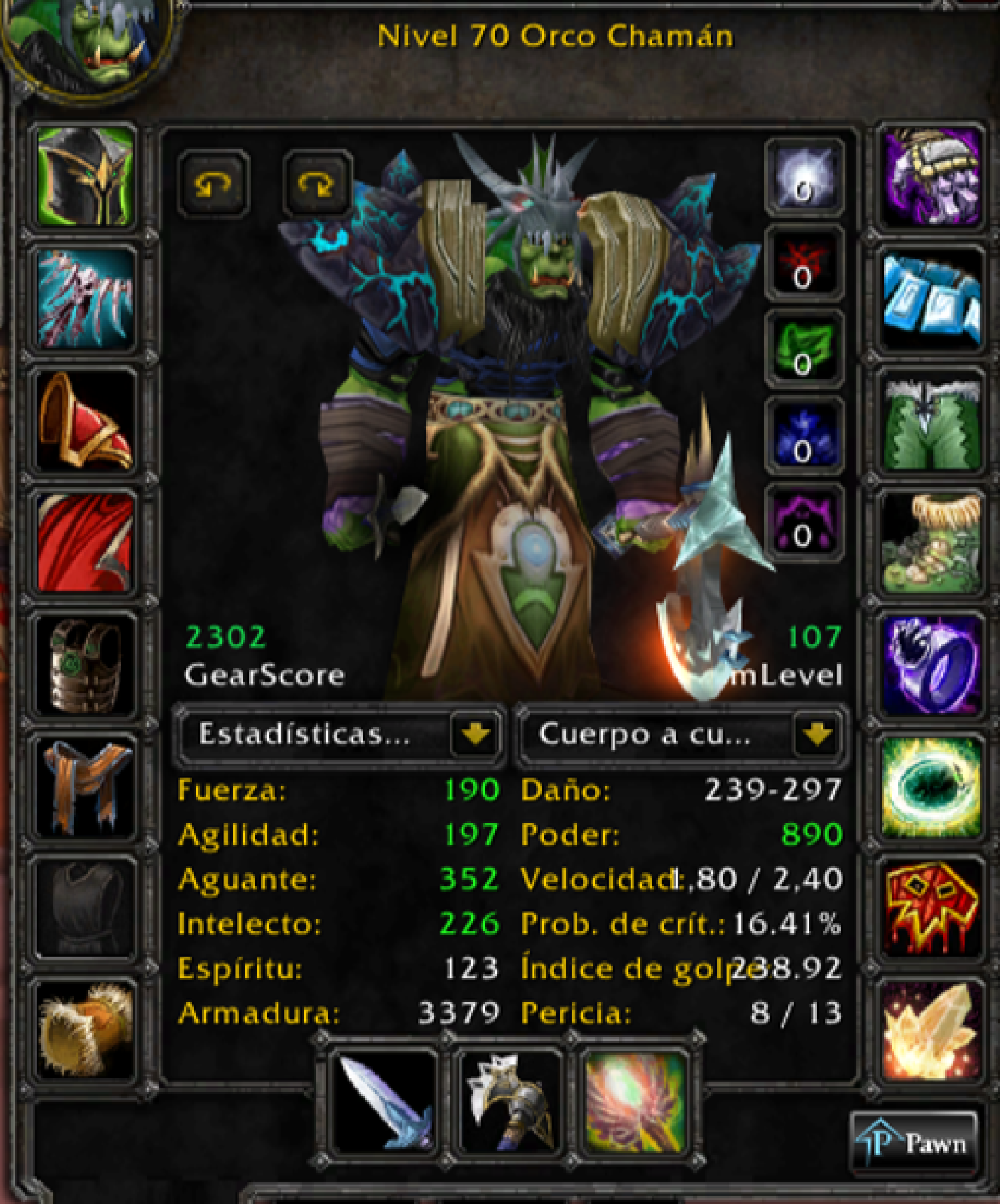 Orc male shaman faerlina 3