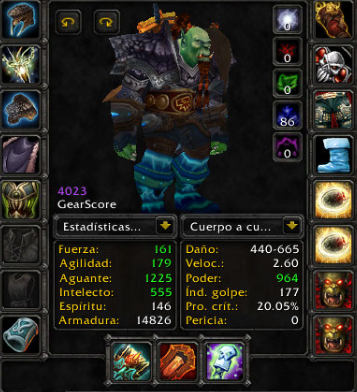 Orc male shaman mograine gg 4