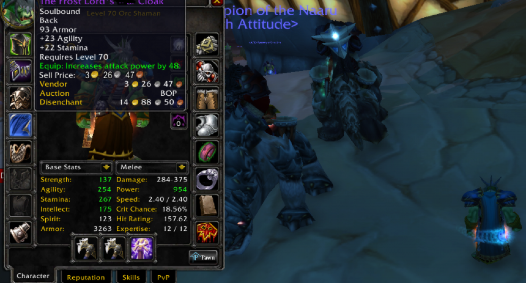 Orc male shaman mograine