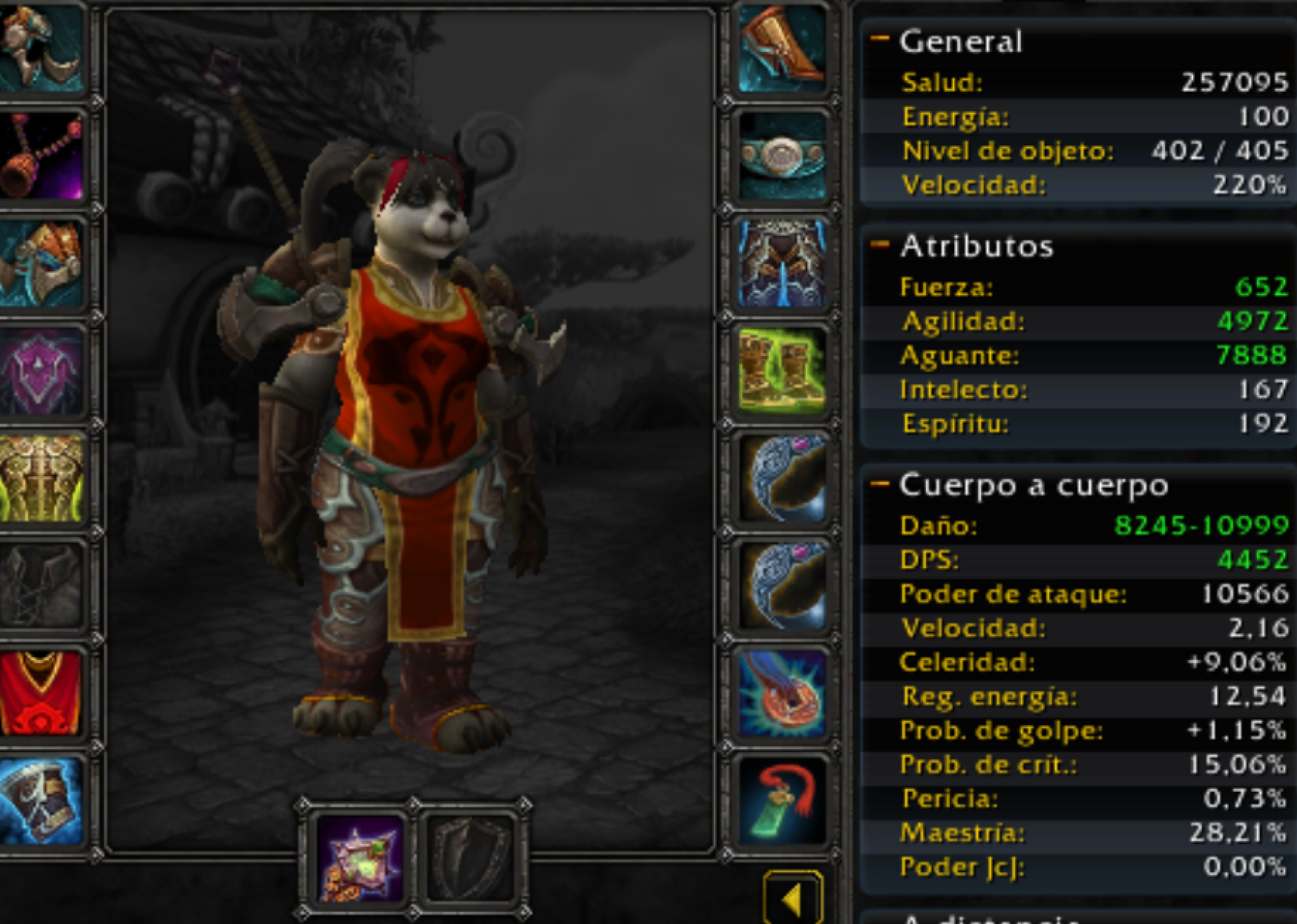 Pandaren female monk stormforge