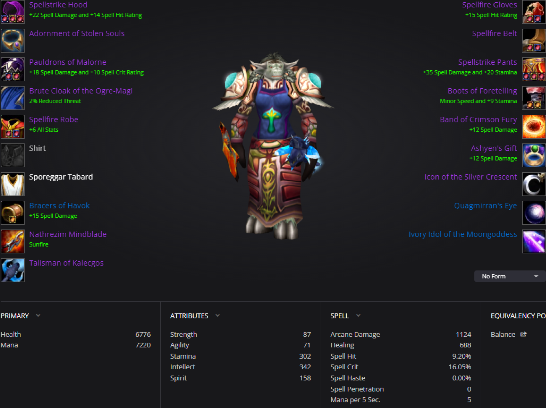 Tauren female druid mirage raceway