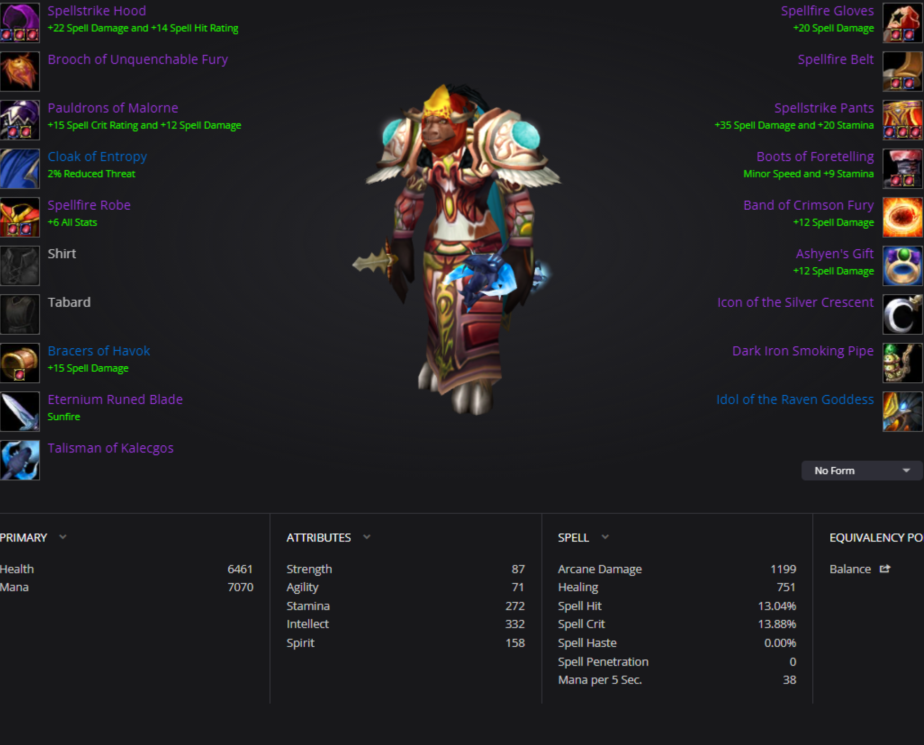 Tauren female druid shazzrah