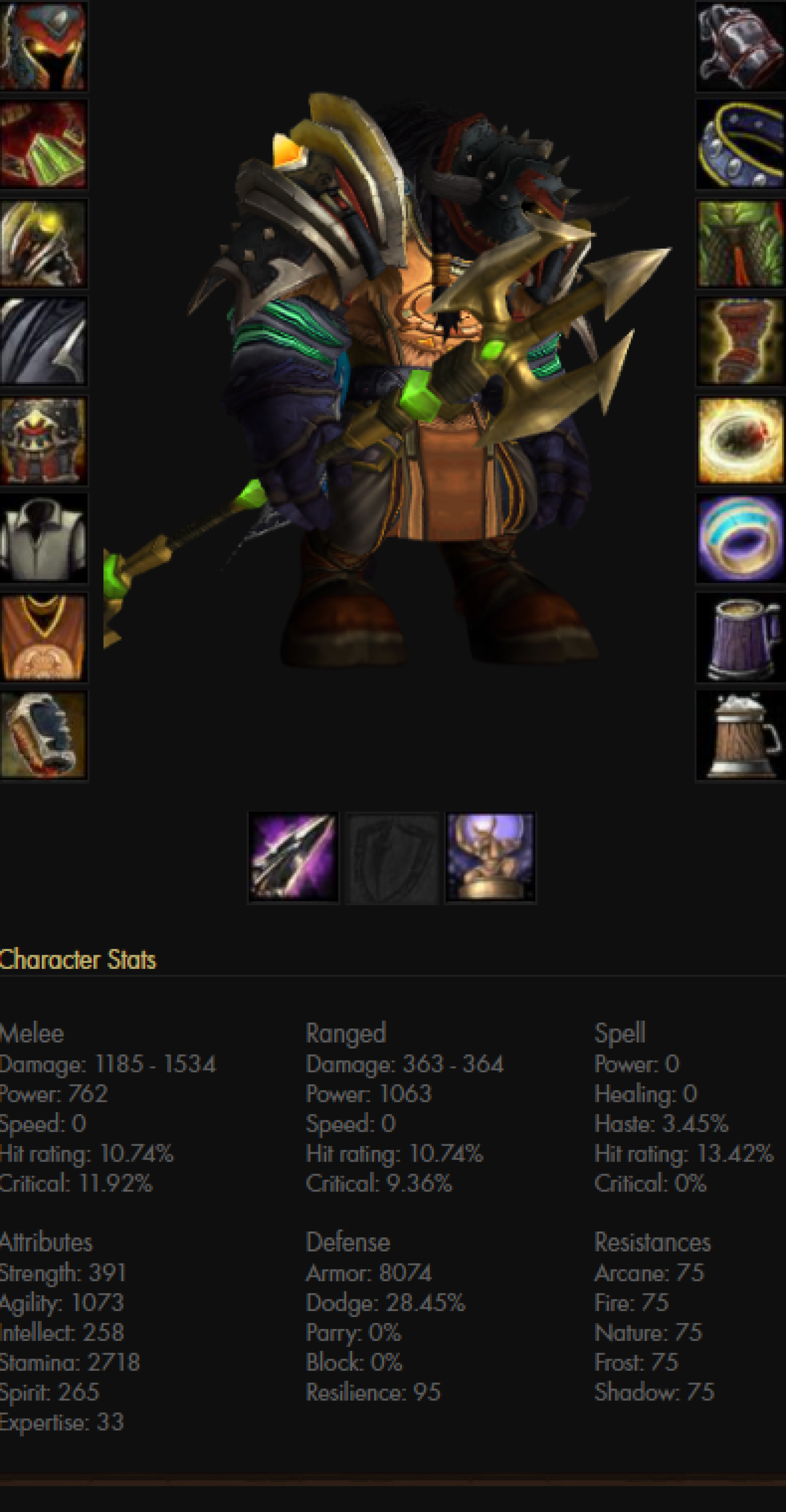 Tauren male druid frostmourne 4