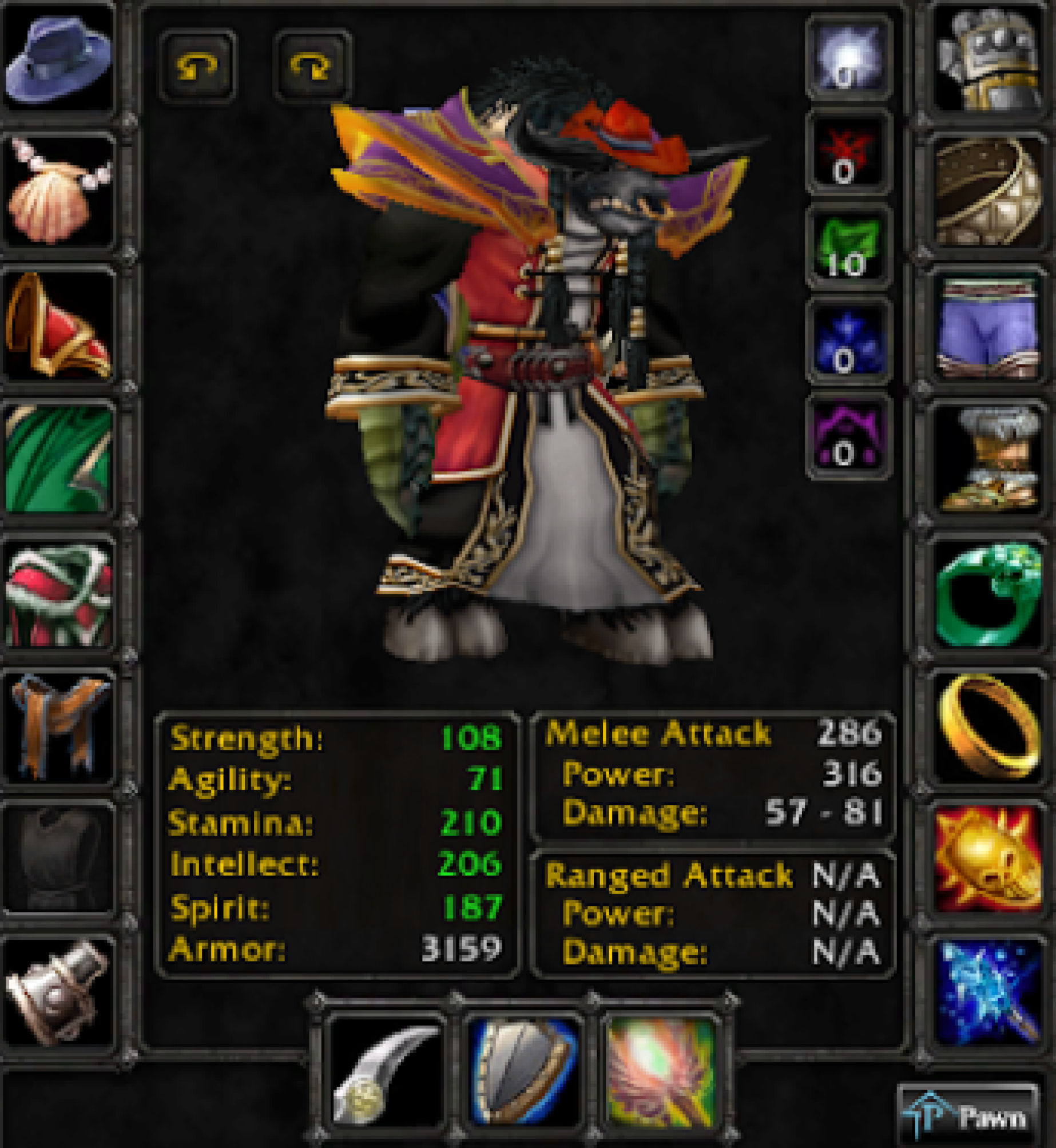 Tauren male shaman dreadnaught
