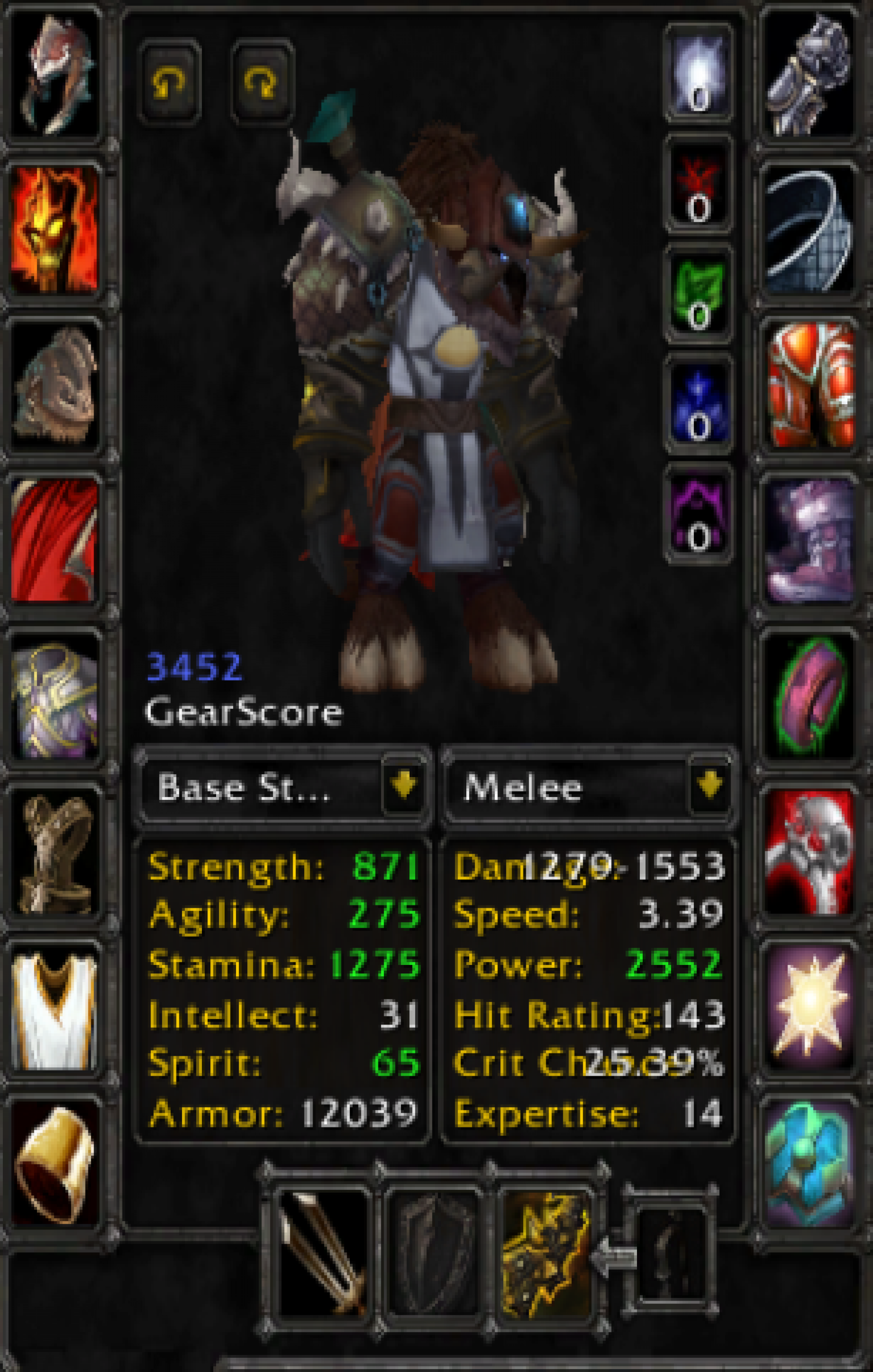 Tauren male warrior mograine gg 5