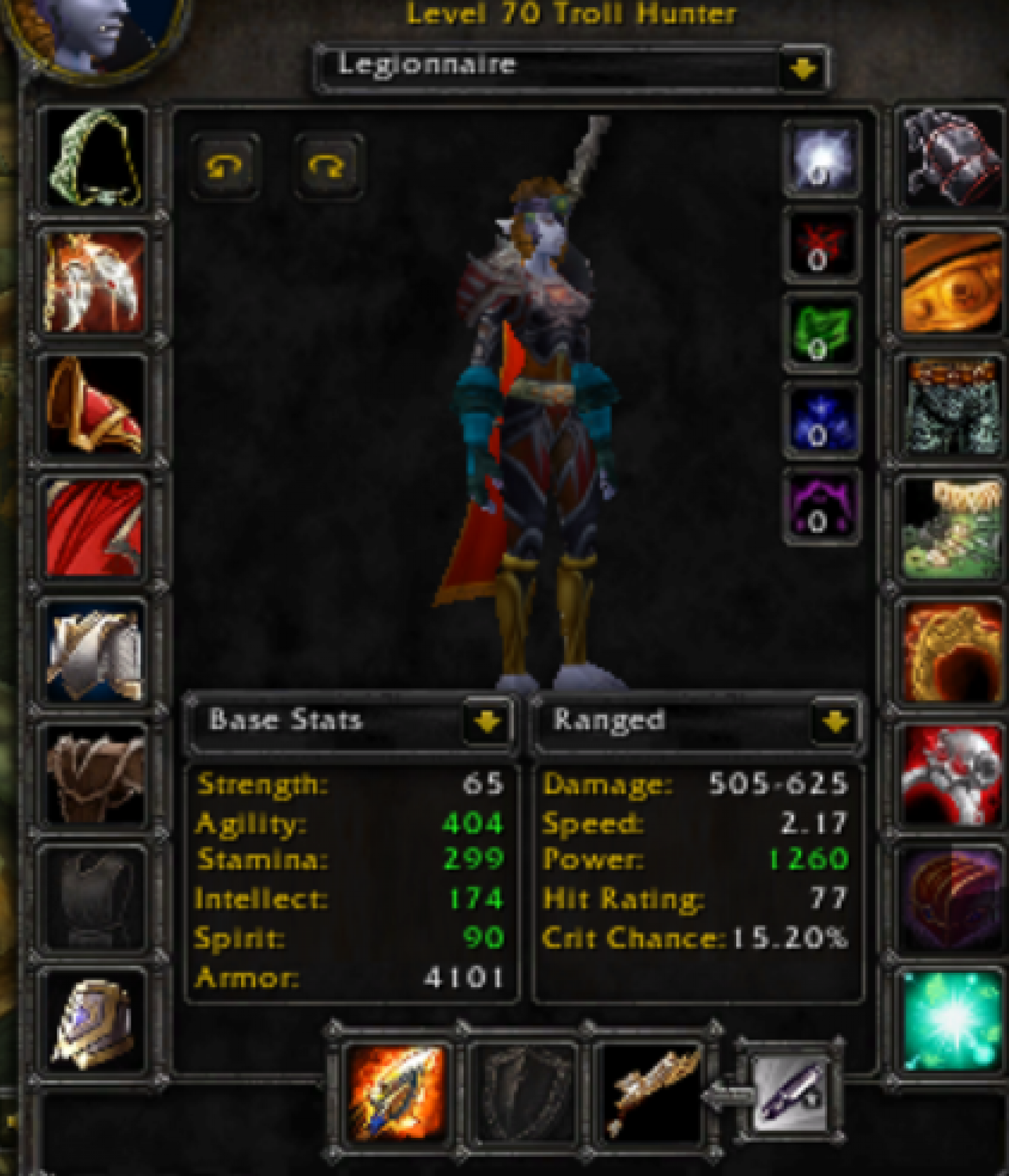 Troll female hunter benediction