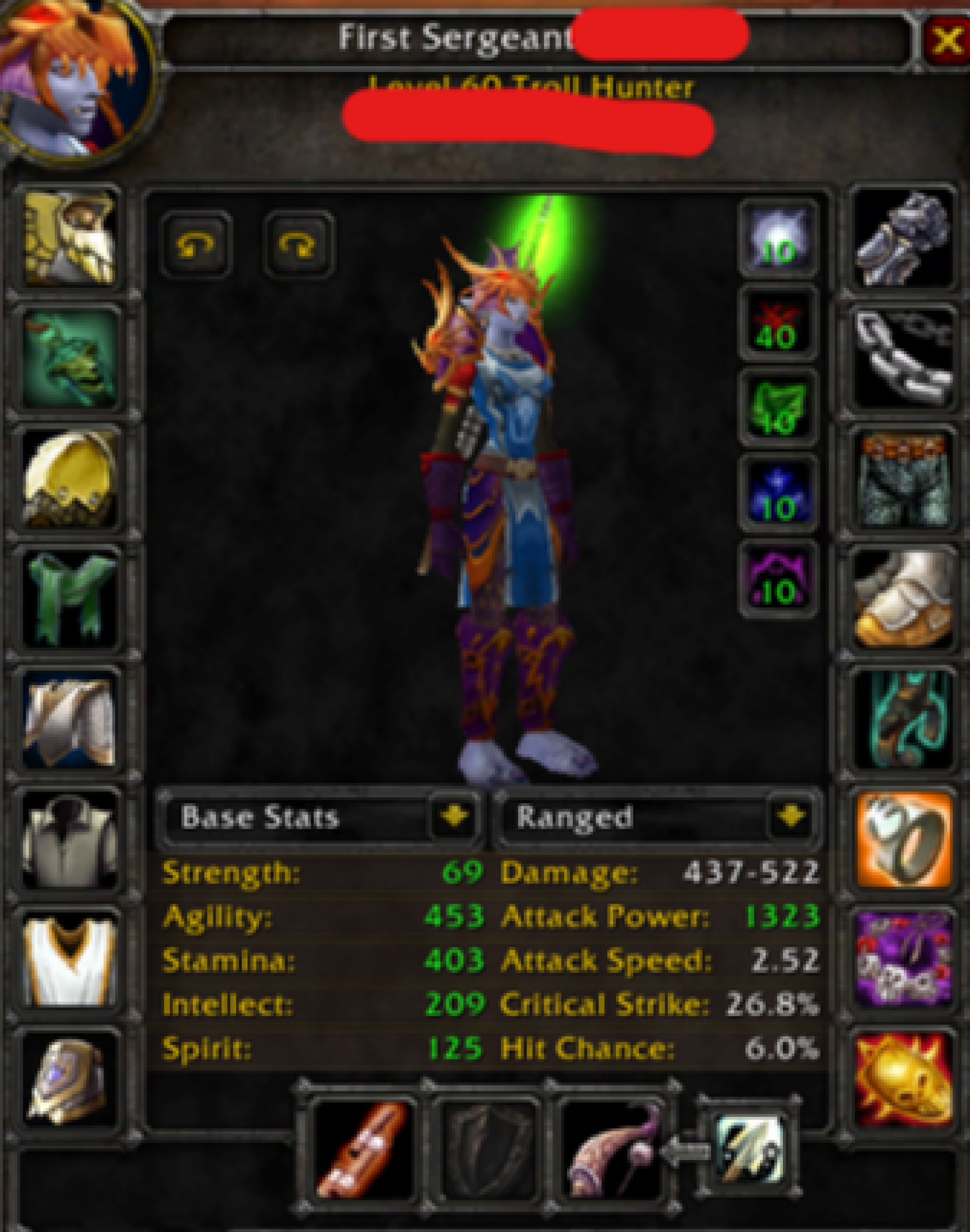Troll female hunter netherwind