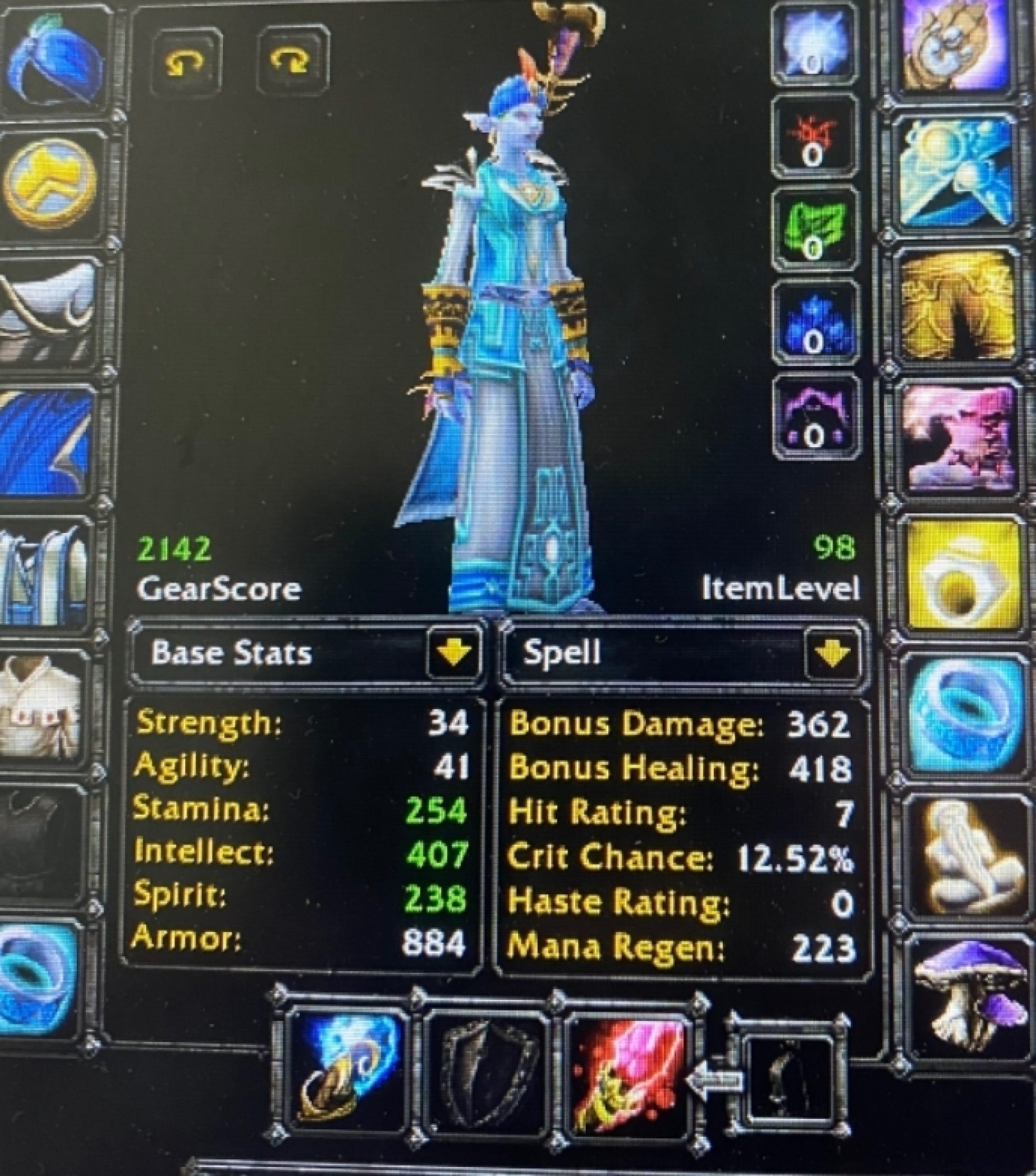 Troll female mage skeram
