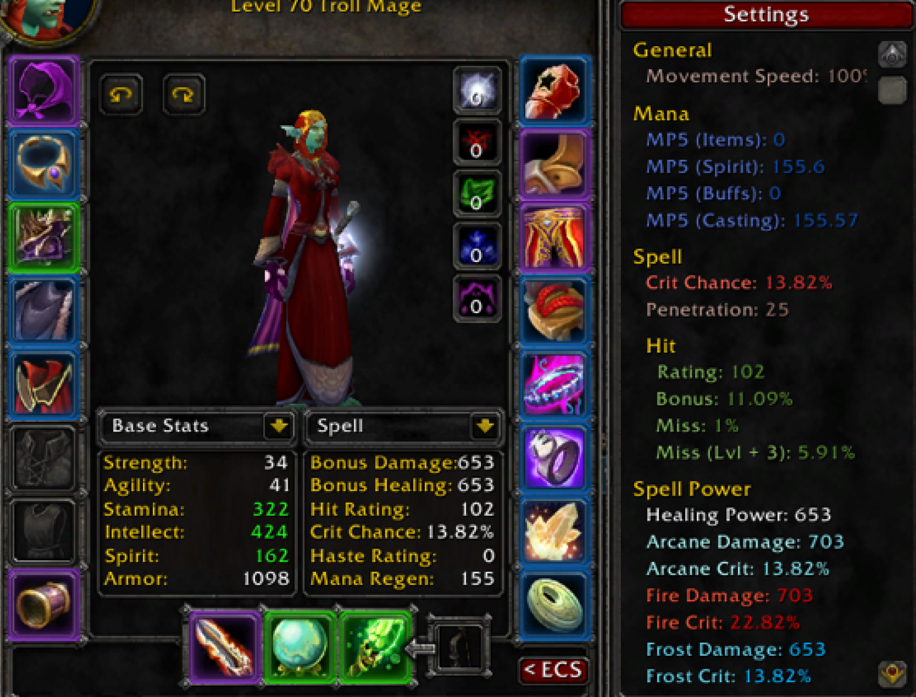 Troll female mage whitemane 2