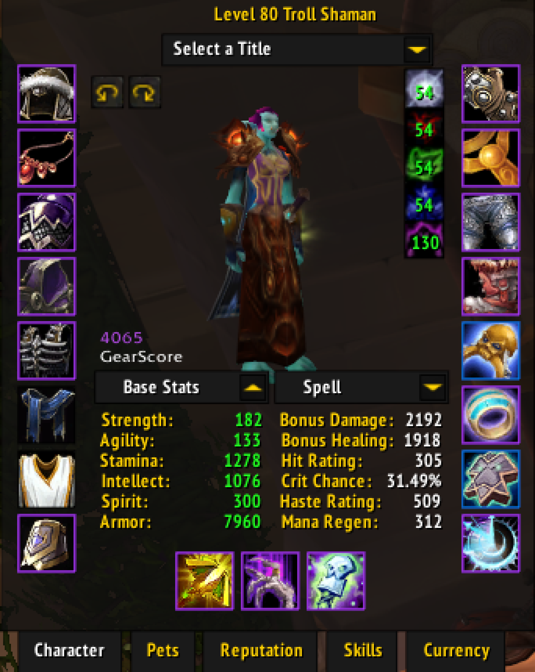 Troll female shaman sindragosa 2