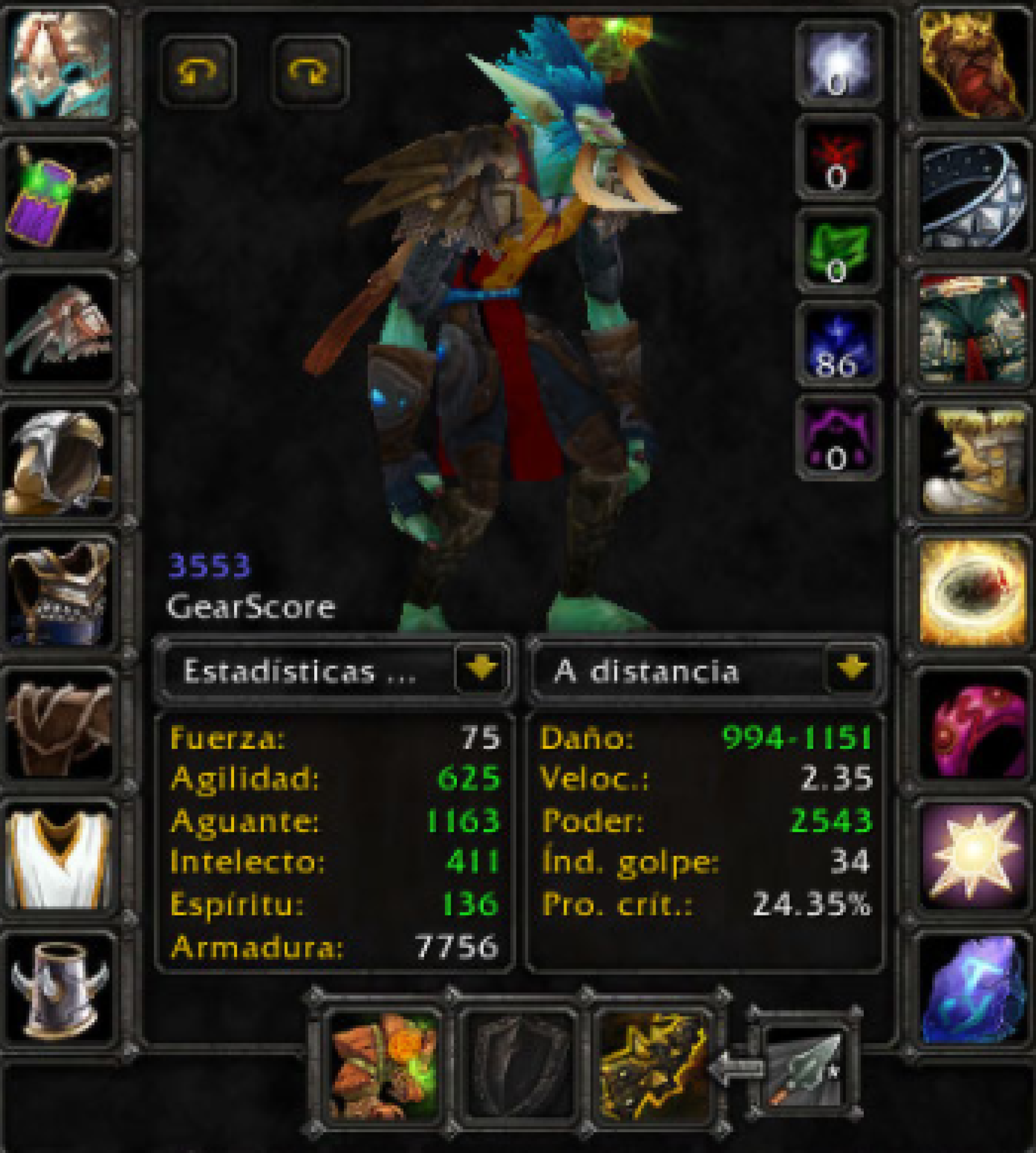 Troll male hunter sindragosa 2