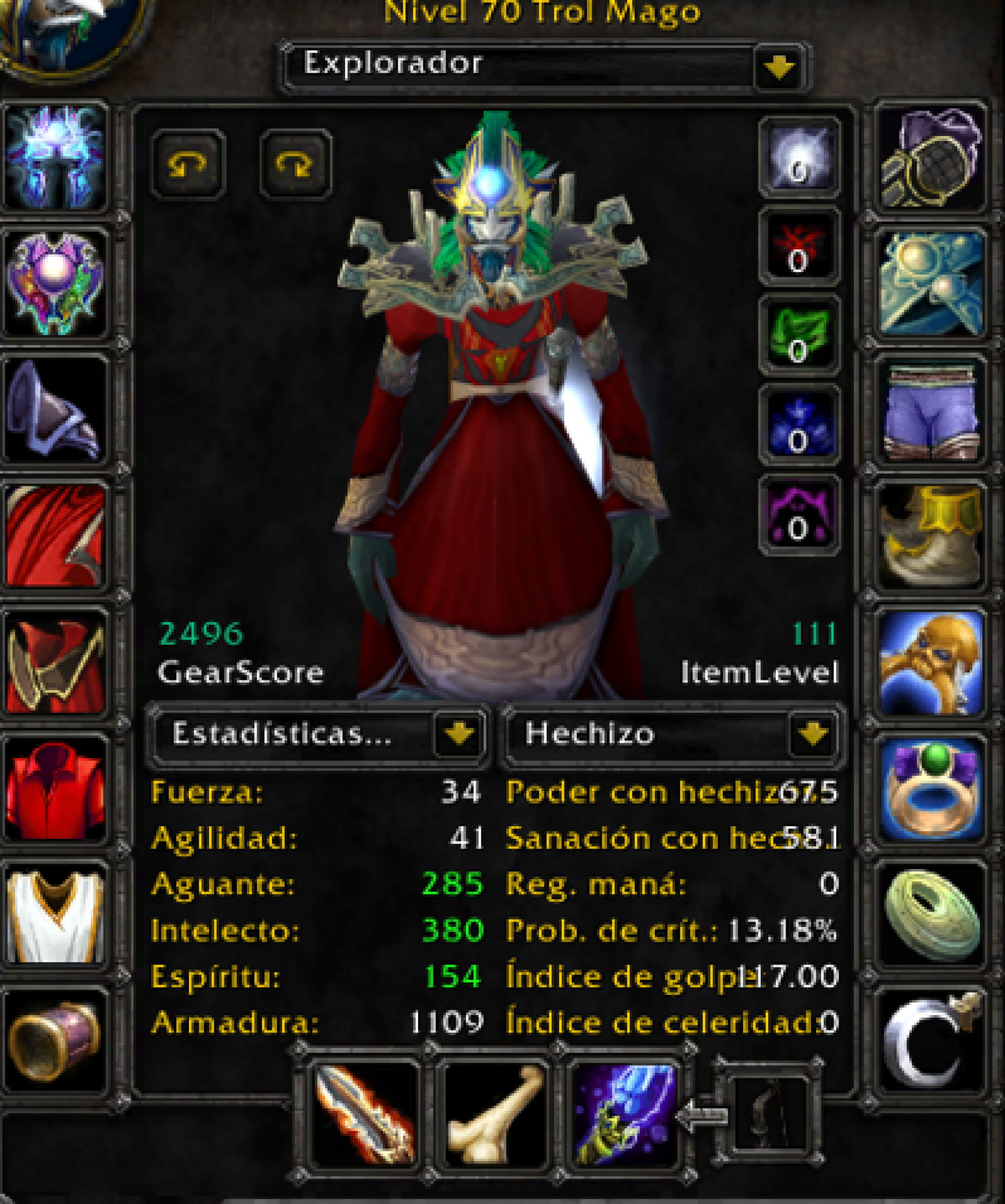 Troll male mage benediction 2