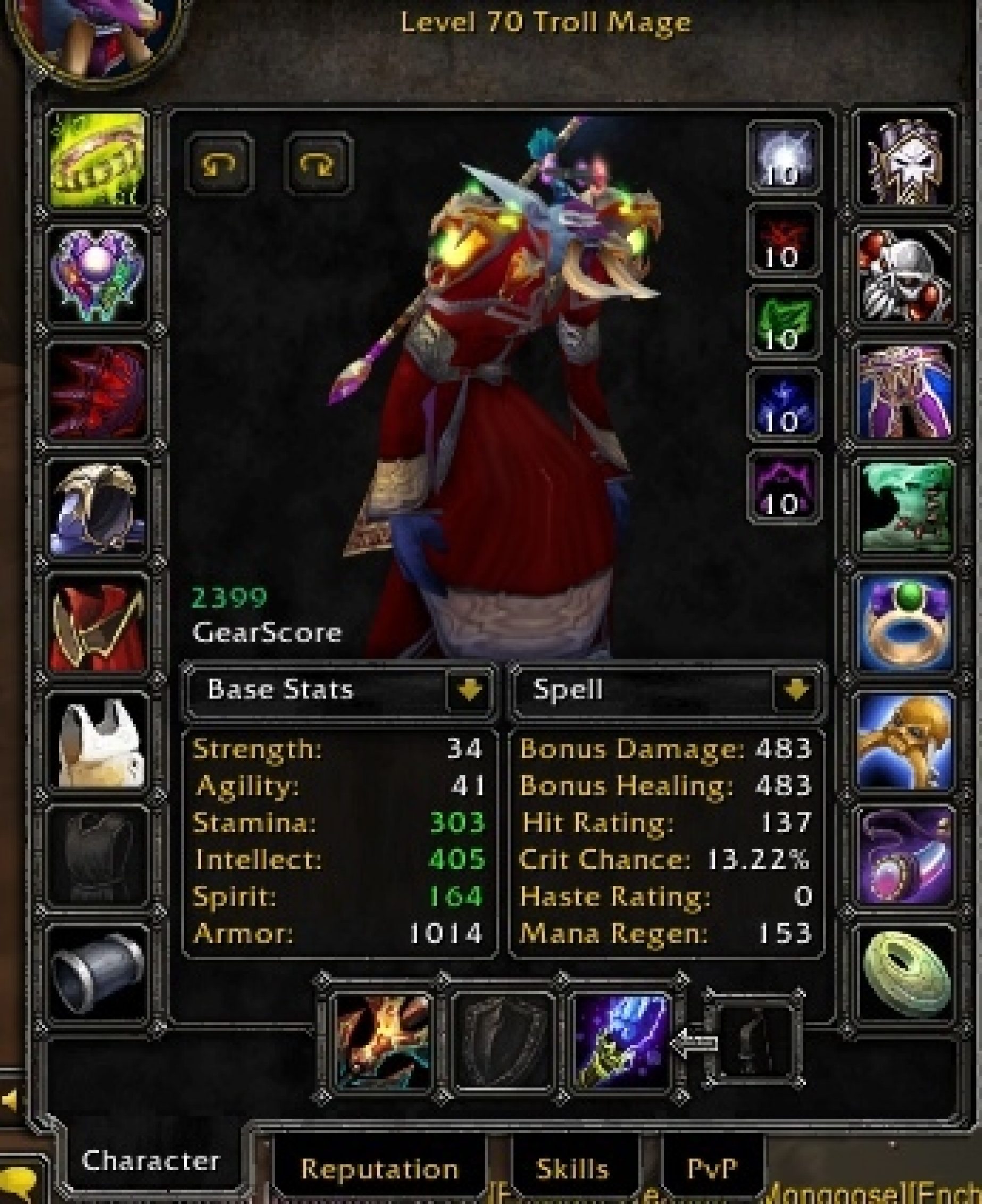 Troll male mage gehennas 2