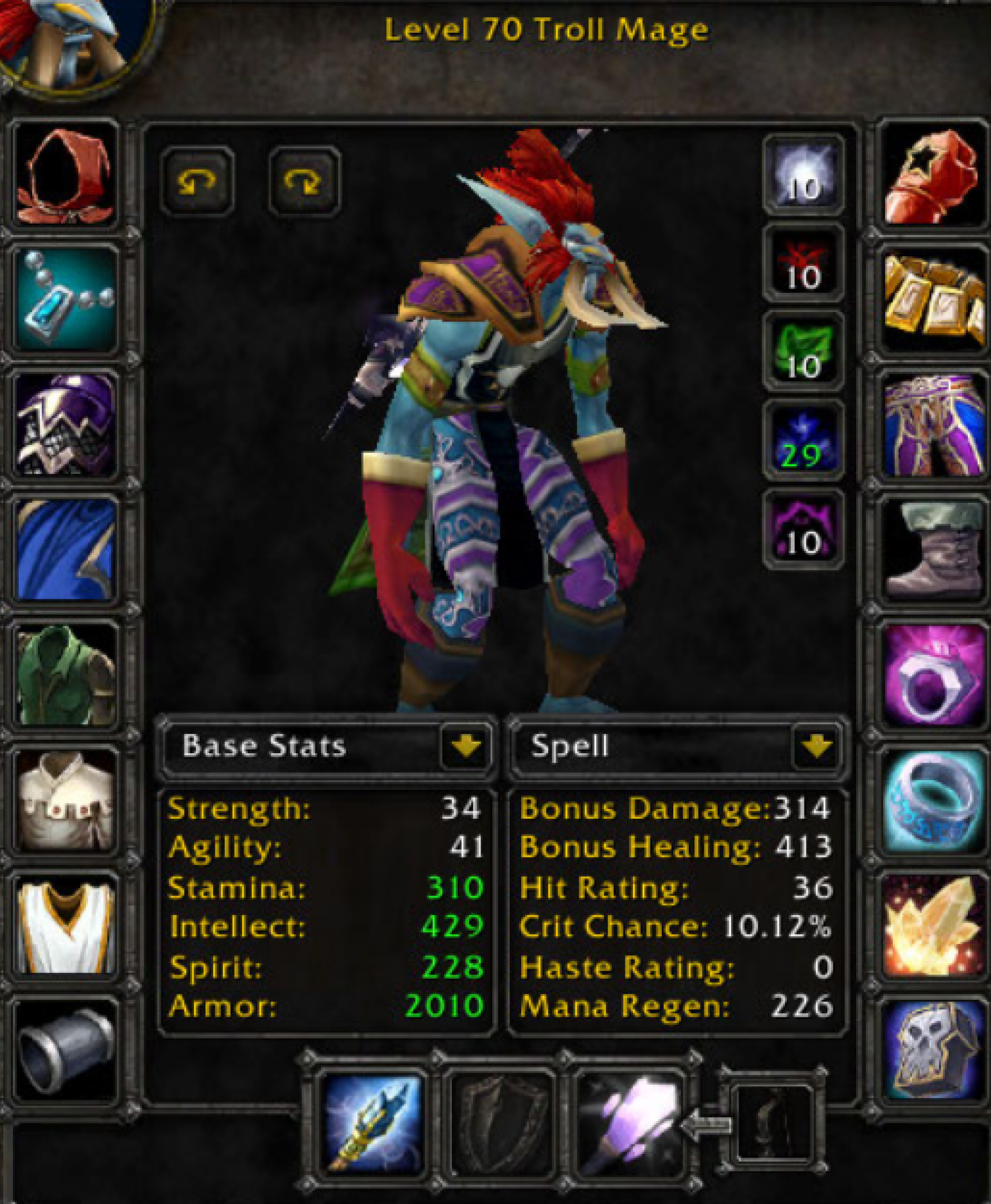 Troll male mage gehennas 3