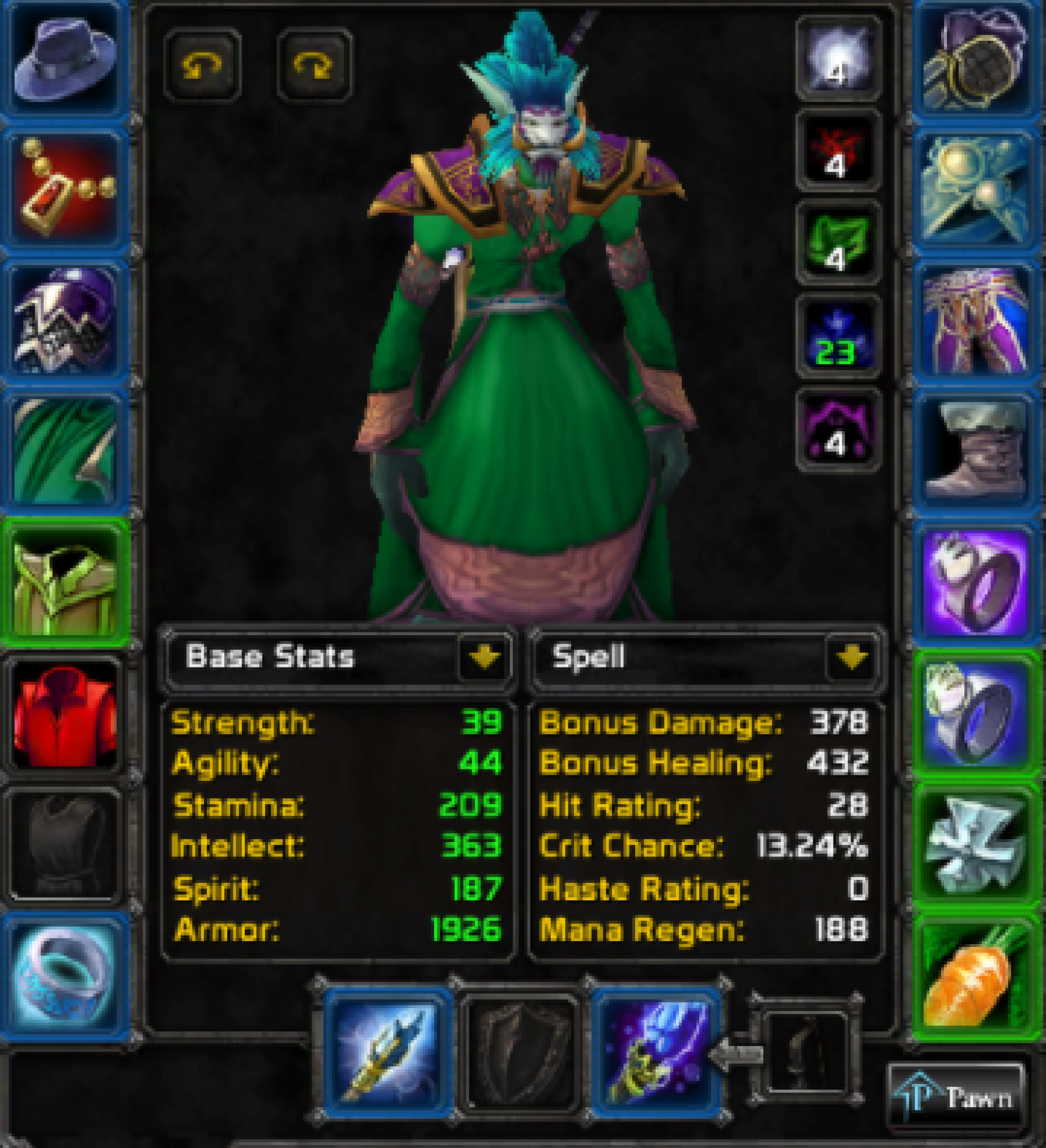 Troll male mage gehennas