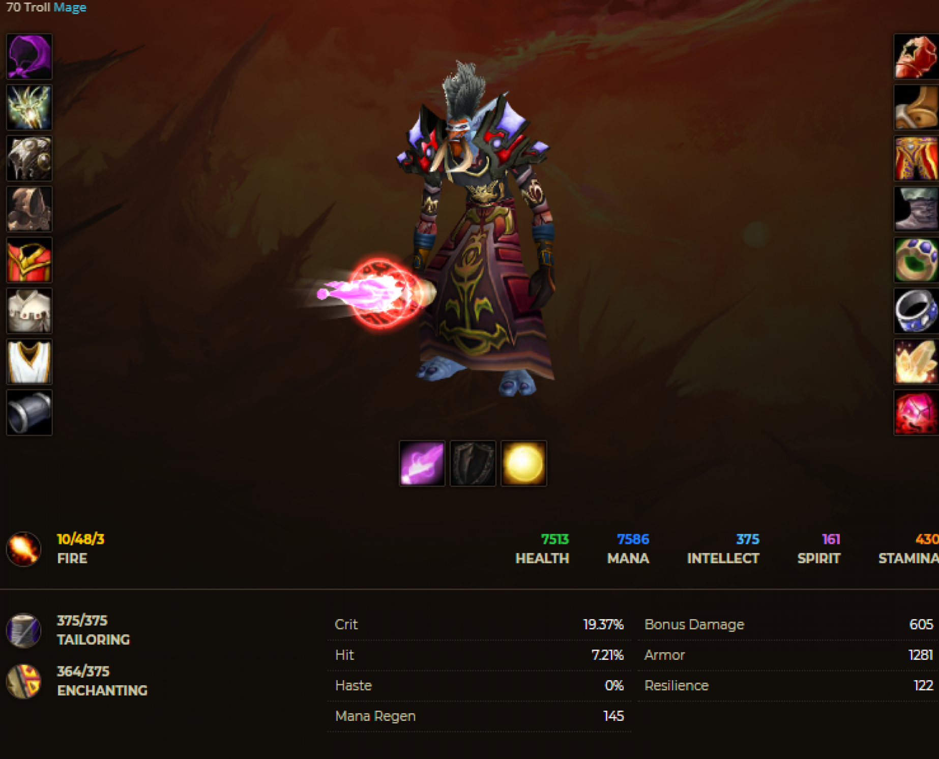 Troll male mage windrunner 5