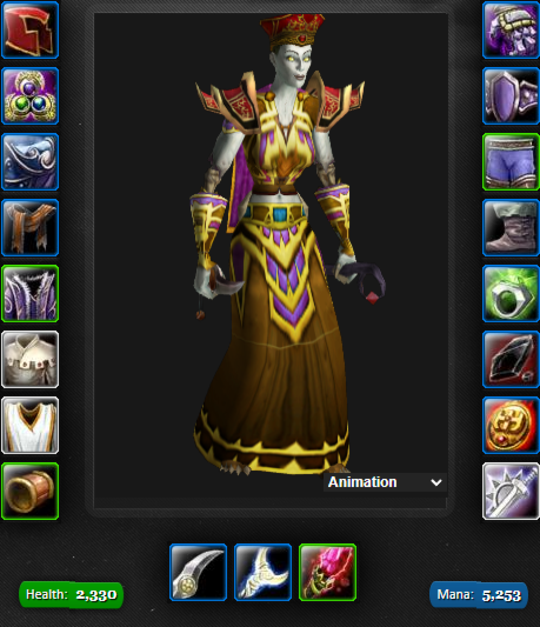 Undead female mage kronos 4