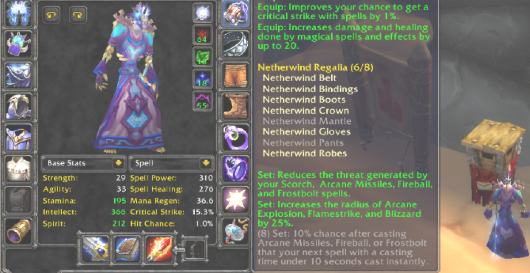 Undead male mage ashbringer